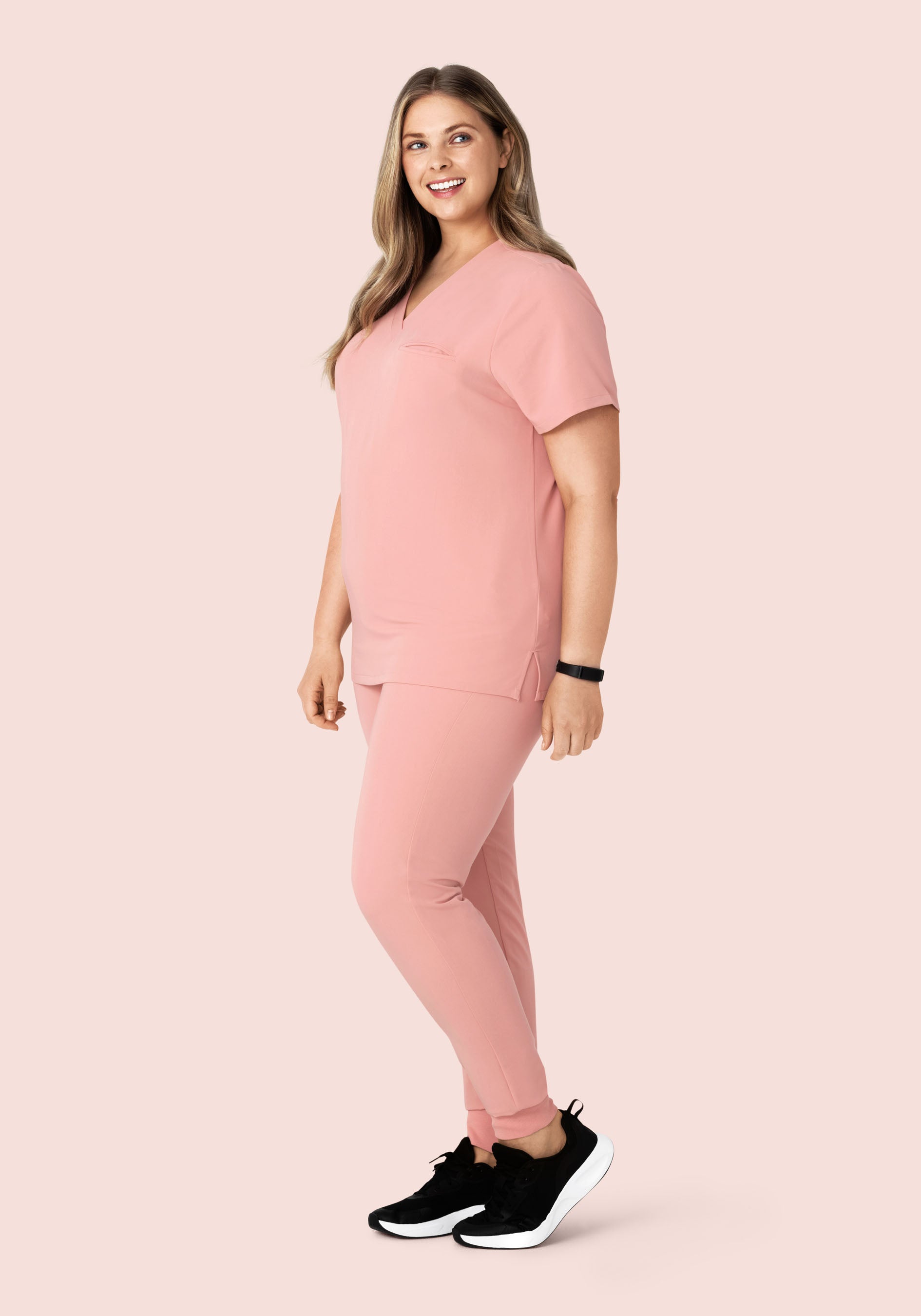 One Pocket Top Dusty Pink