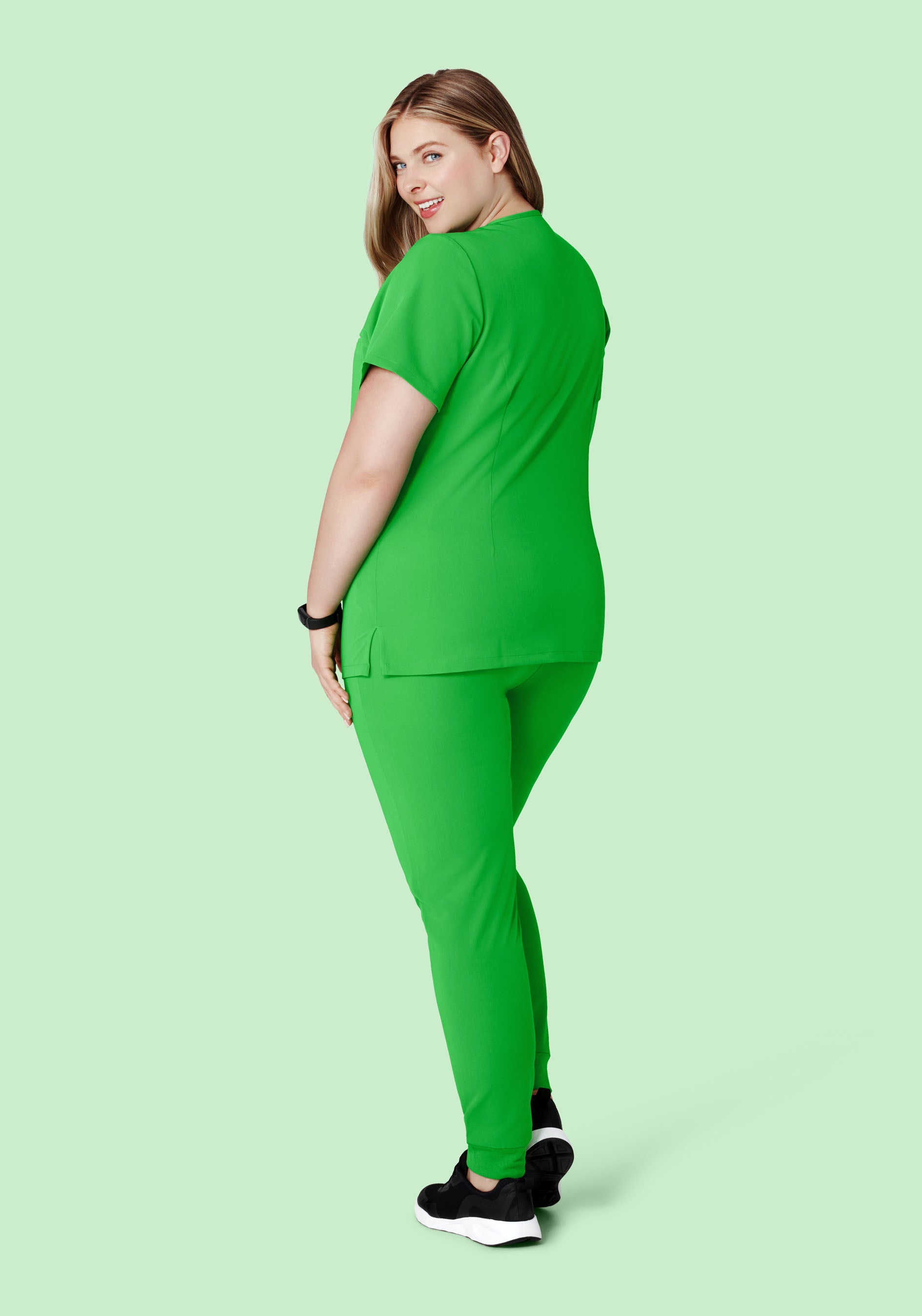One Pocket Top Kelly Green