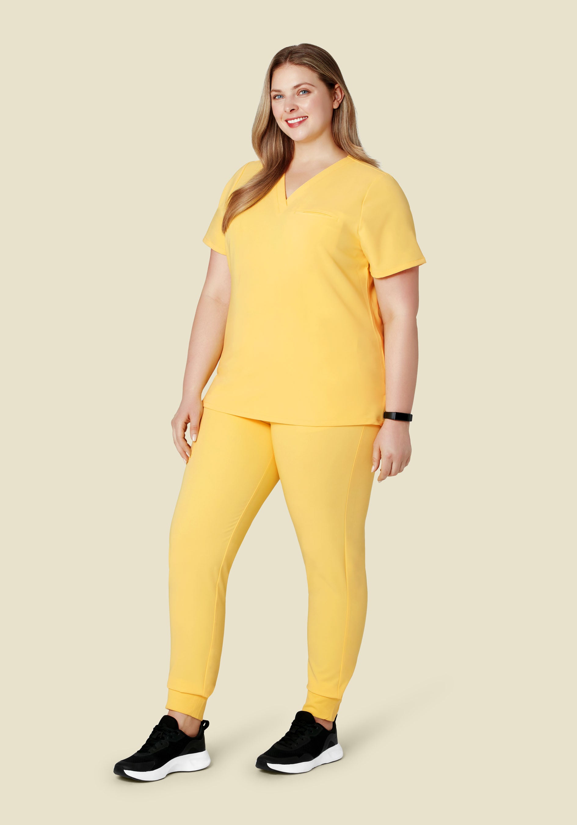 High Waisted Joggers Lemonade