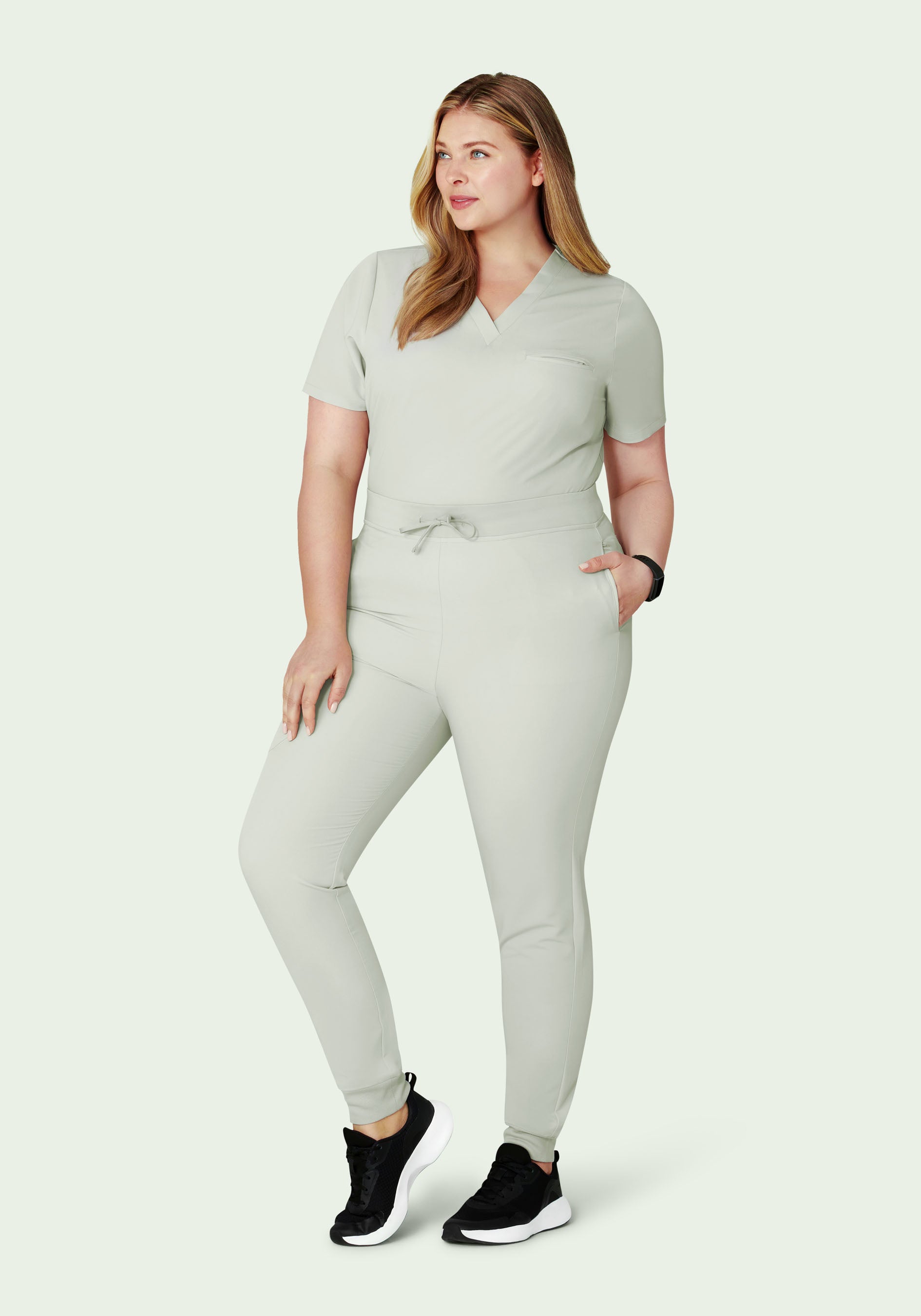 High Waisted Joggers Northern Droplet