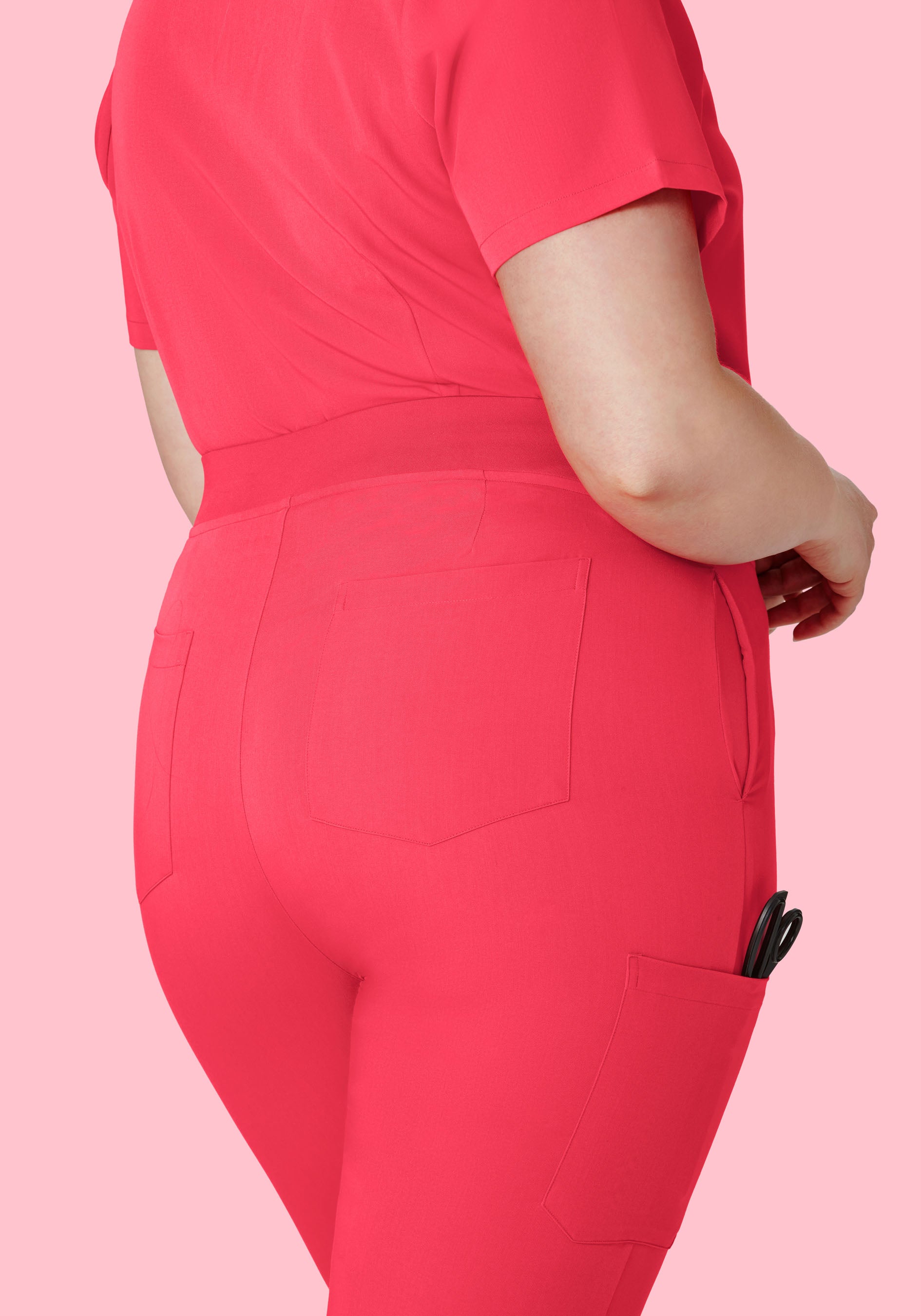 High Waisted Joggers Paradise Pink