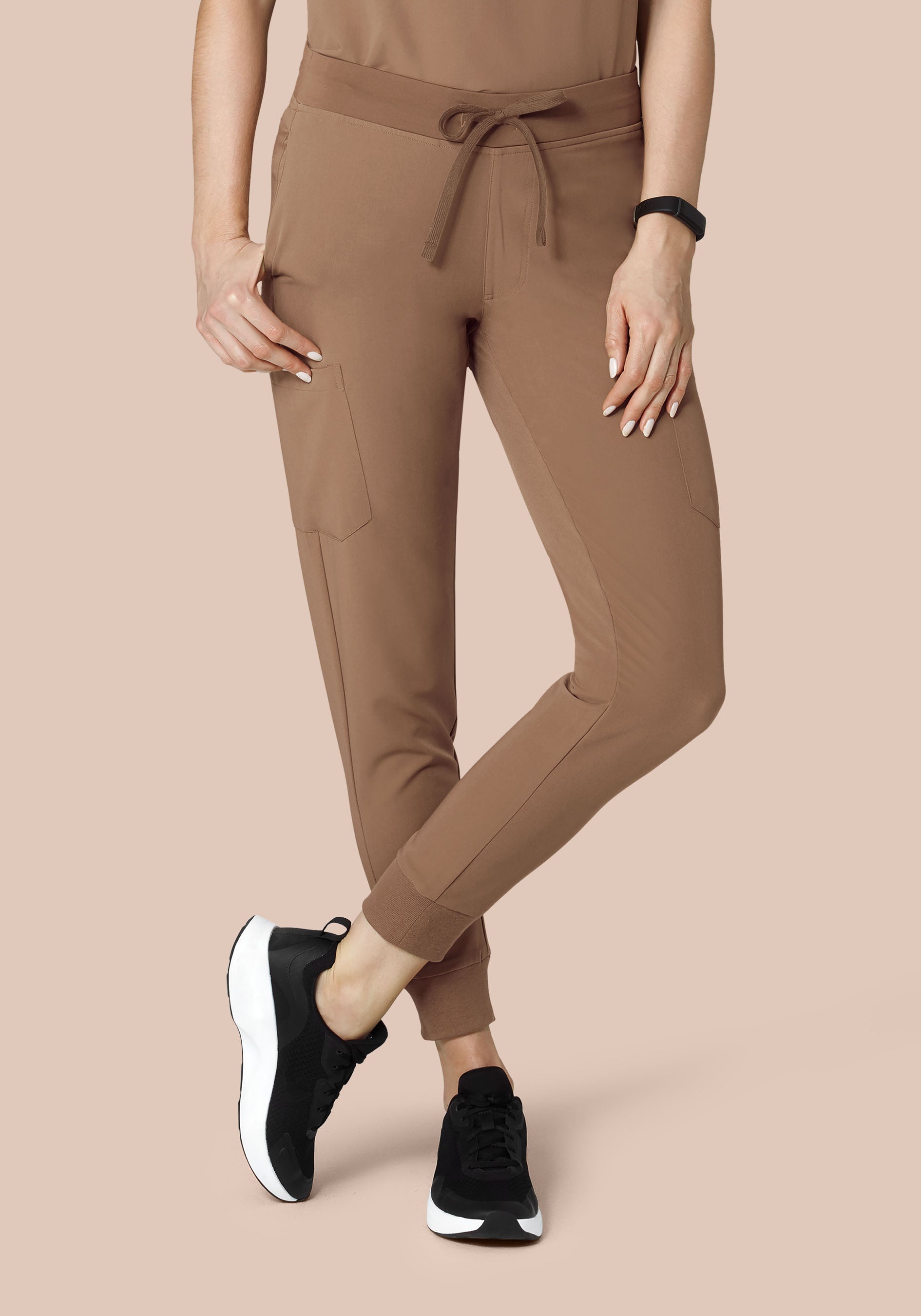 9 Pocket Joggers Mocha