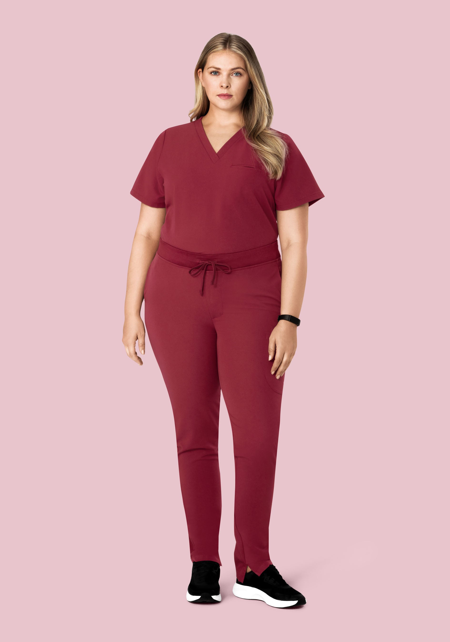 6 Pocket Slim Pants Garnet