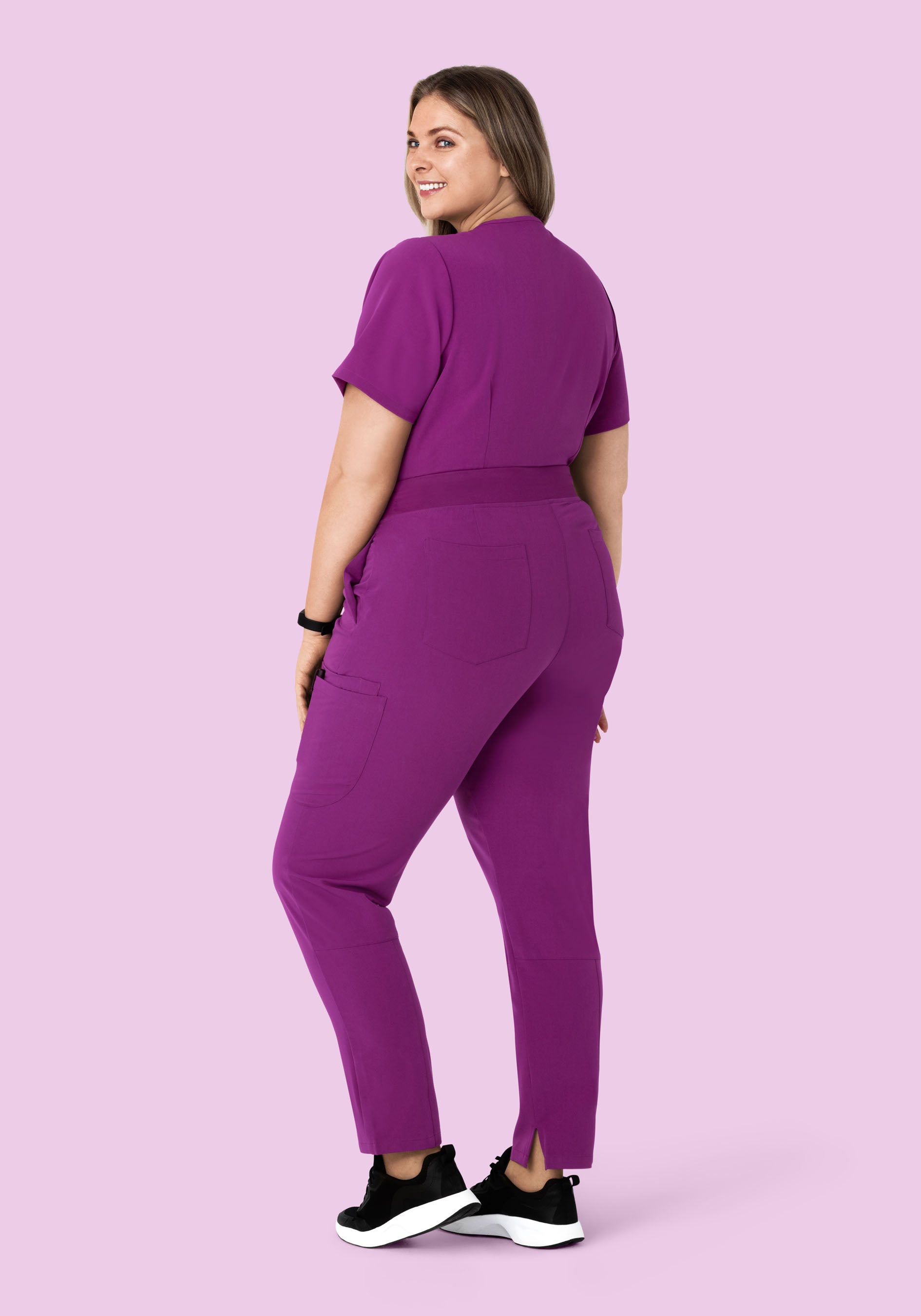 One Pocket Top Dark Orchid