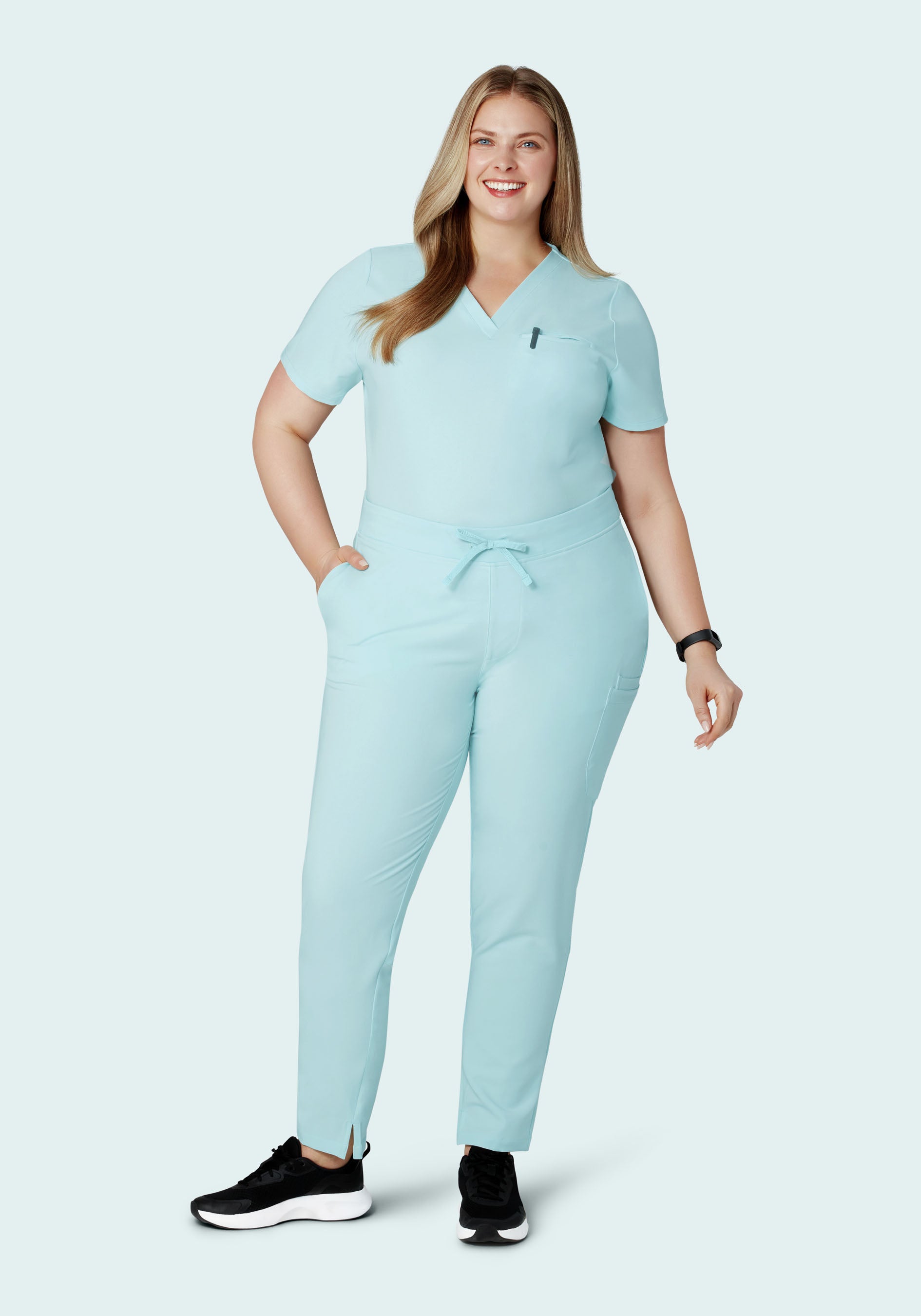 6 Pocket Slim Pants Glacier