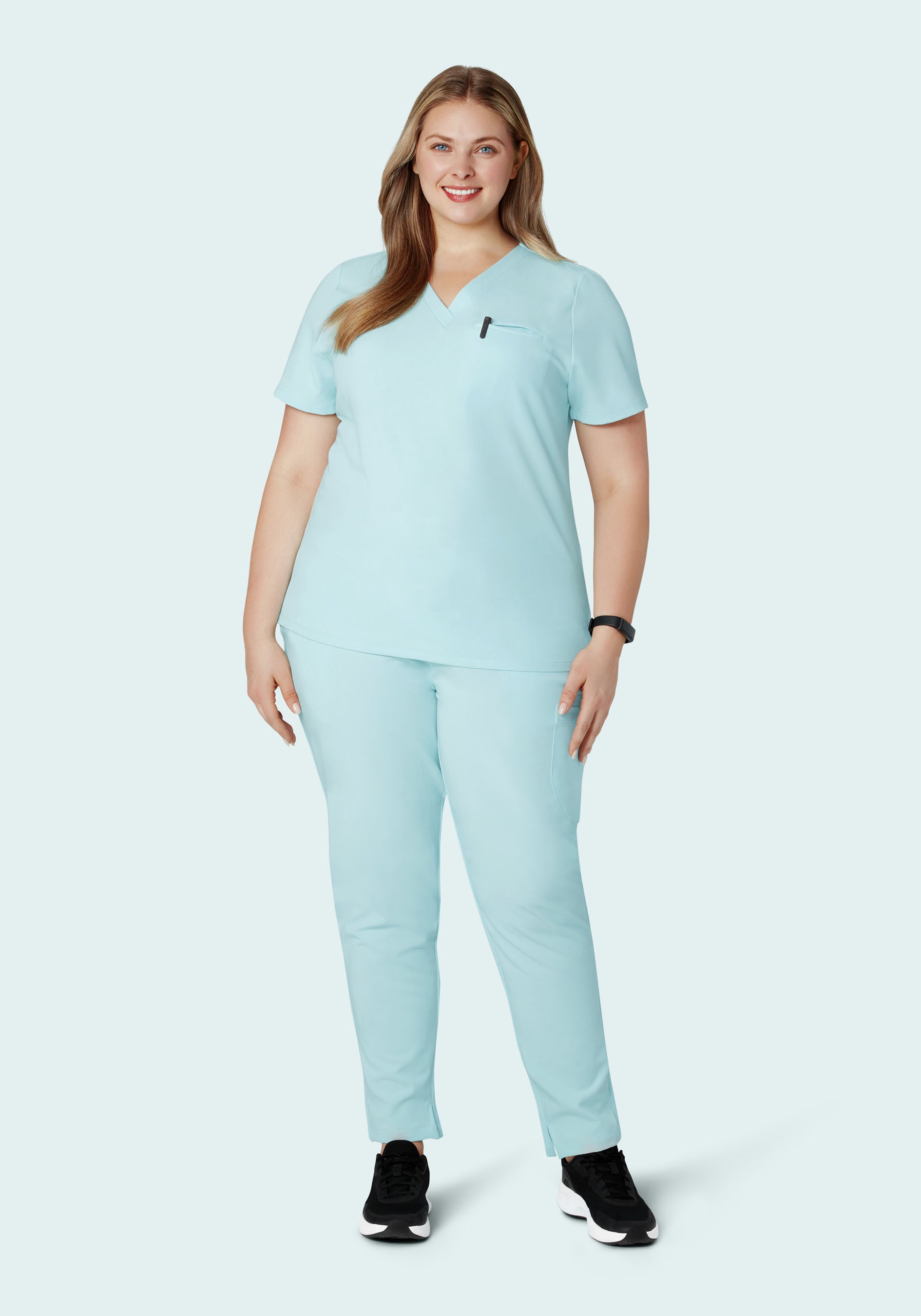 6 Pocket Slim Pants Glacier