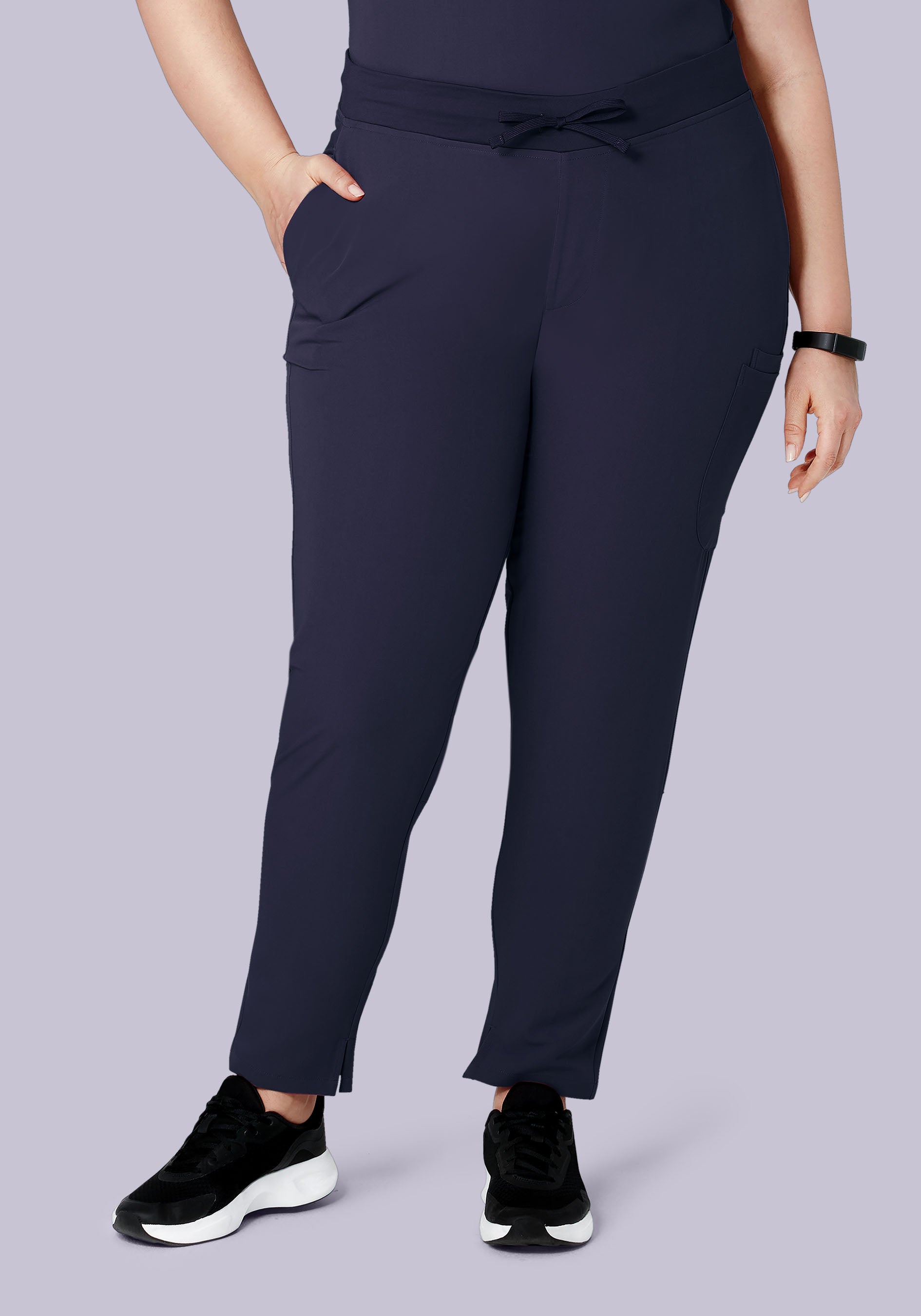 6 Pocket Slim Pants Steel