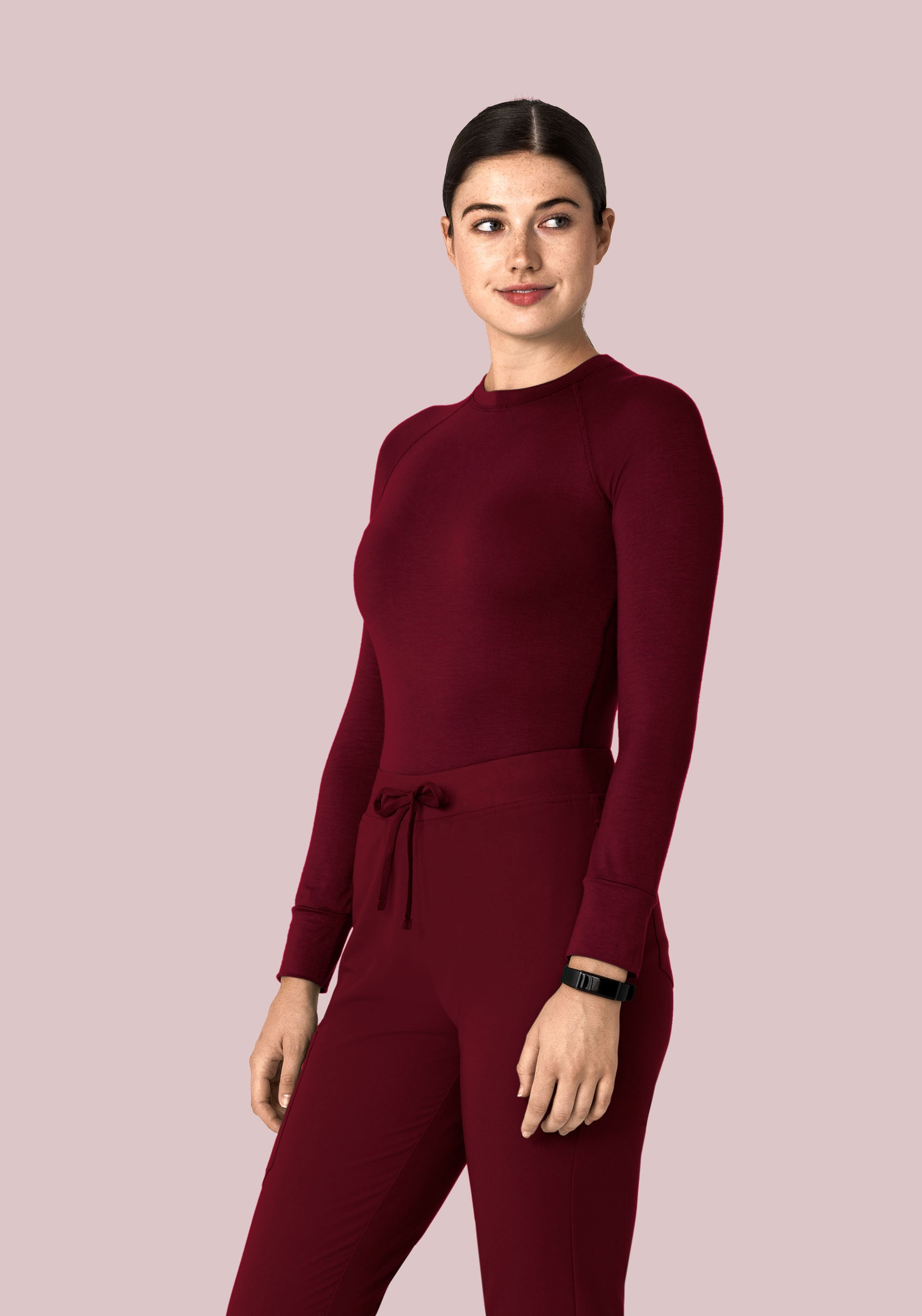 Women's Underscrubs Wine
