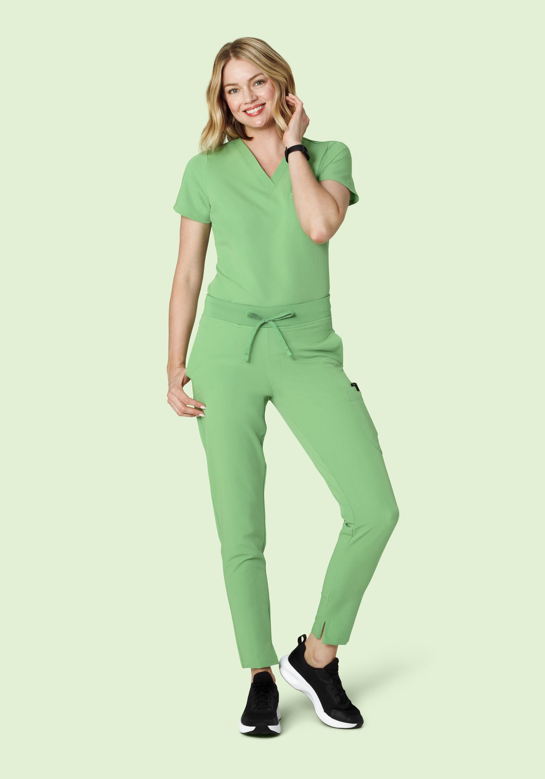 6 Pocket Slim Pants Aloe