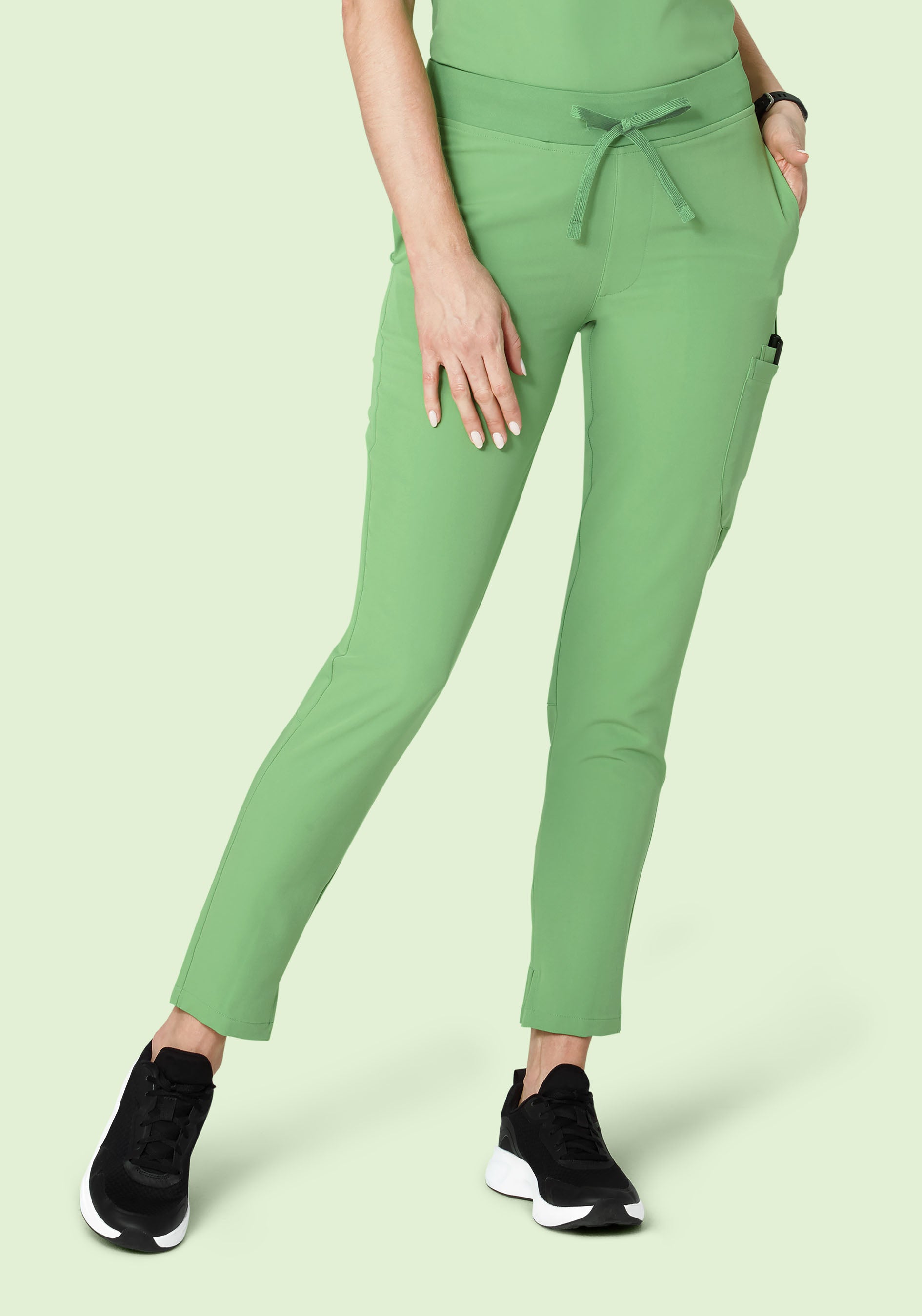 6 Pocket Slim Pants Aloe