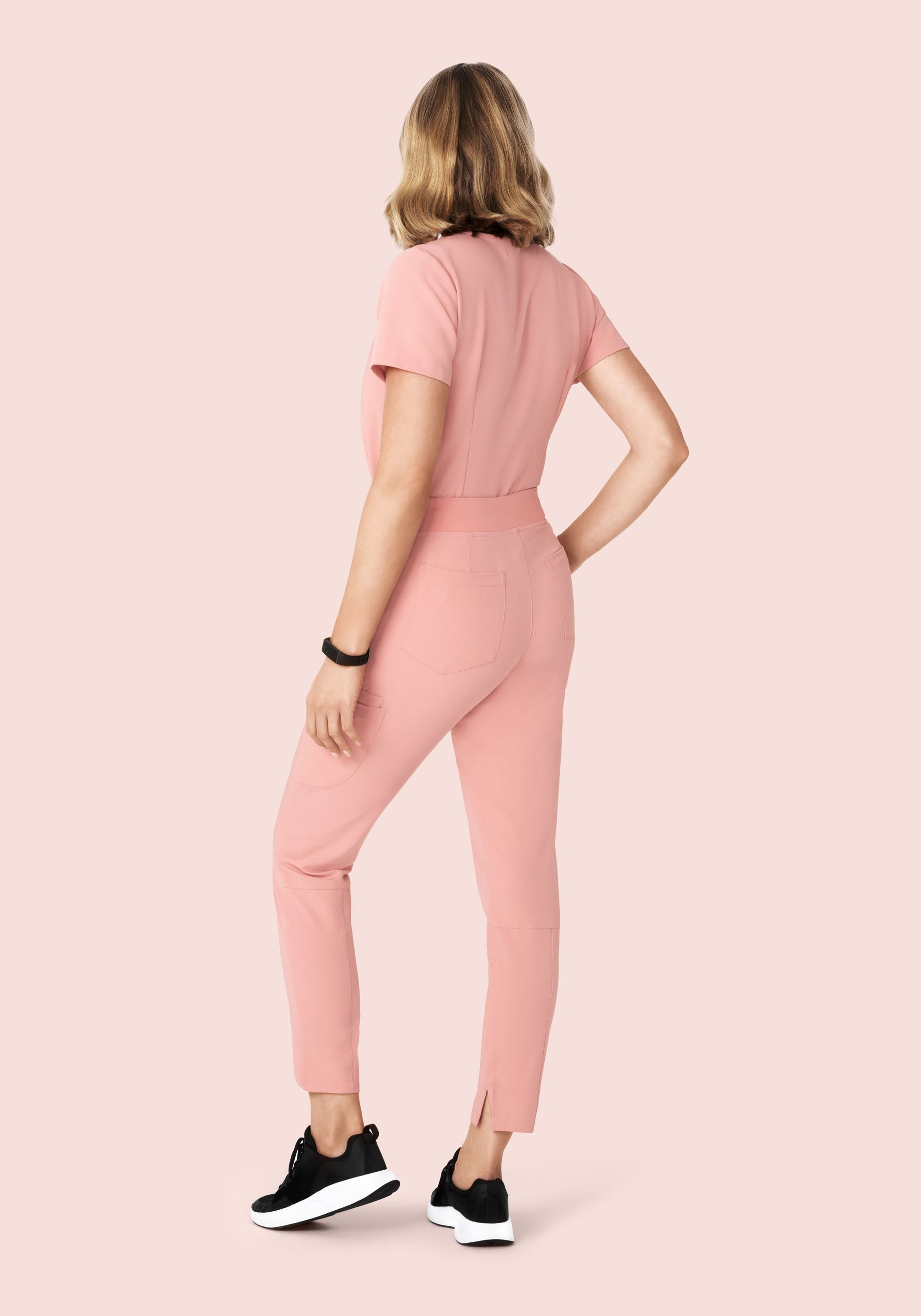 6 Pocket Slim Pants Dusty Pink