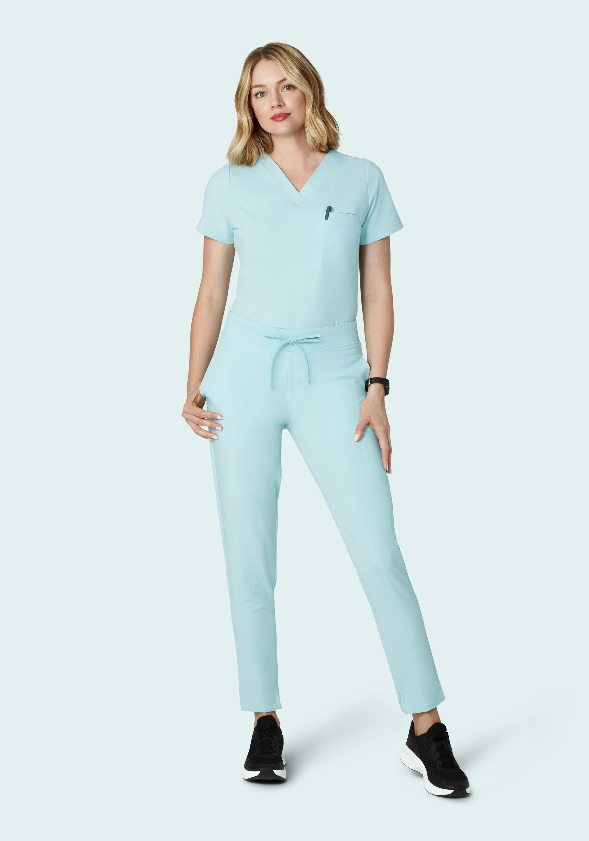 6 Pocket Slim Pants Glacier