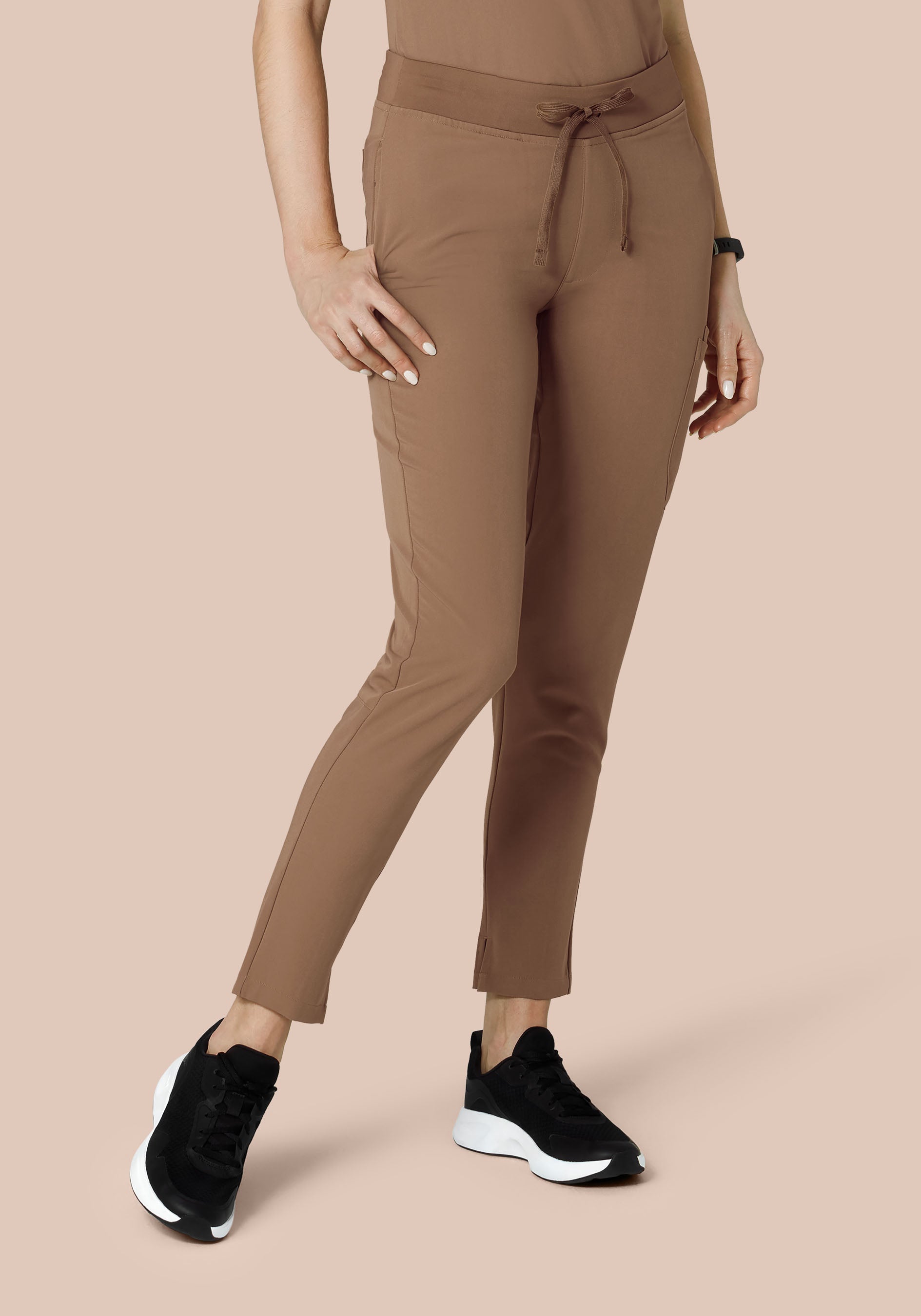 6 Pocket Slim Pants Mocha