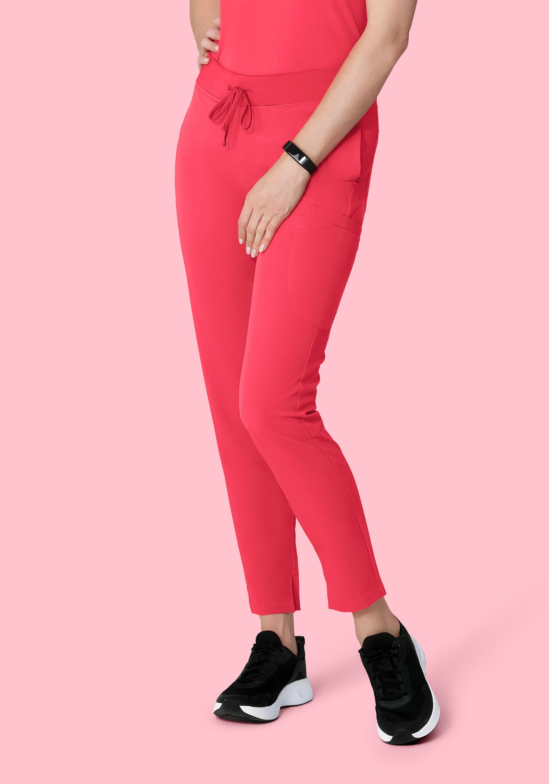 6 Pocket Slim Pants Paradise Pink