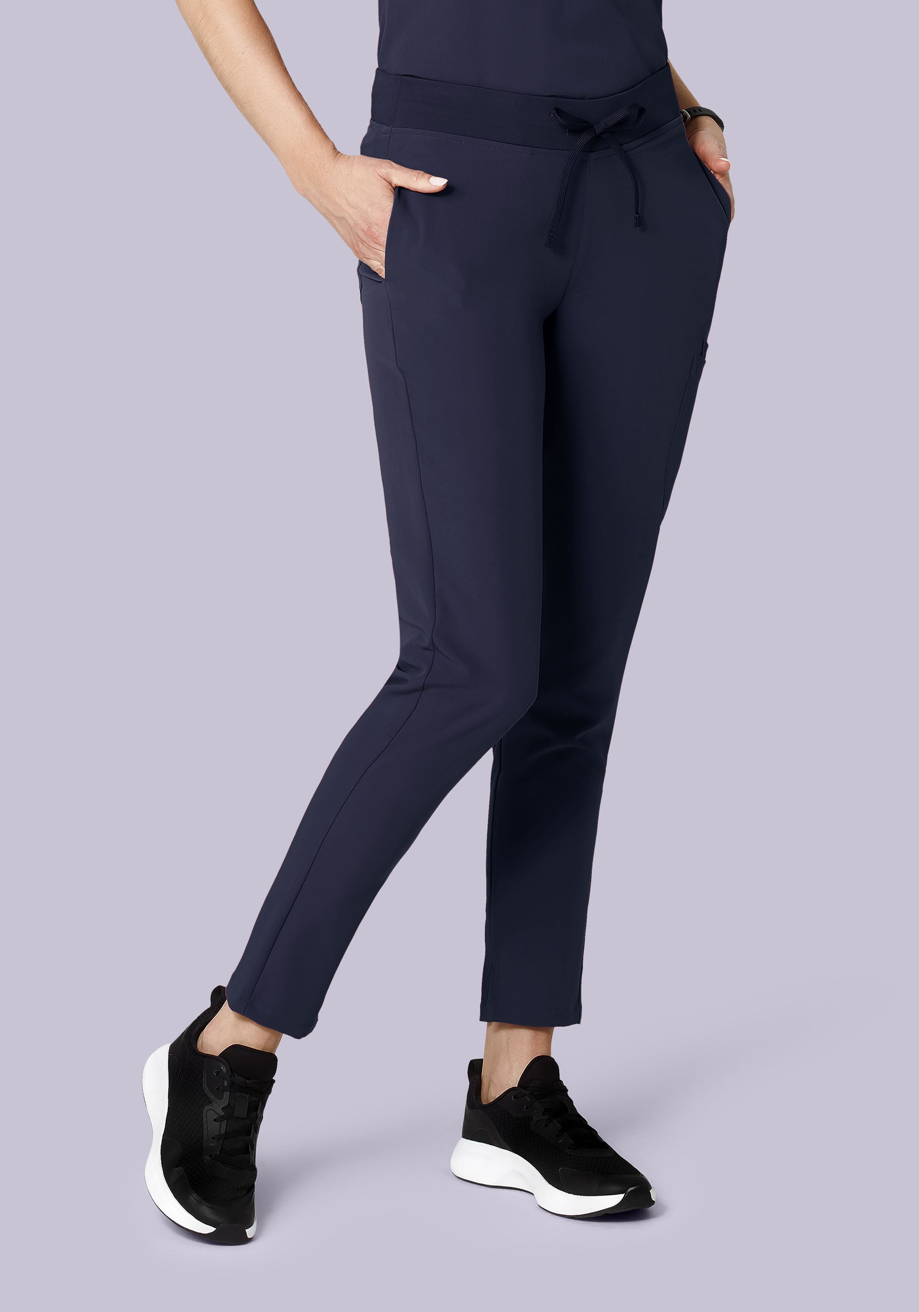 6 Pocket Slim Pants Steel