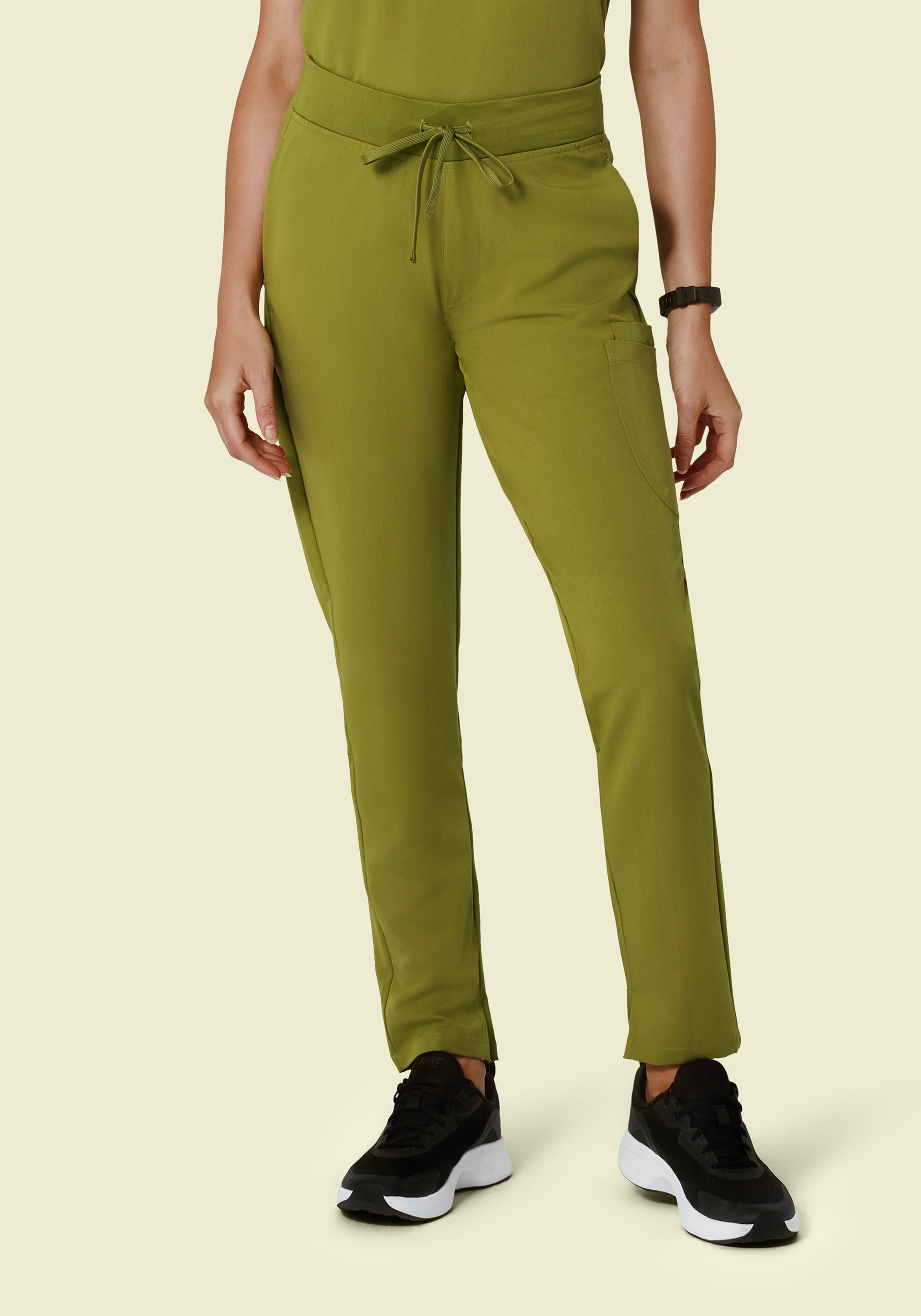 6 Pocket Slim Pants Avocado