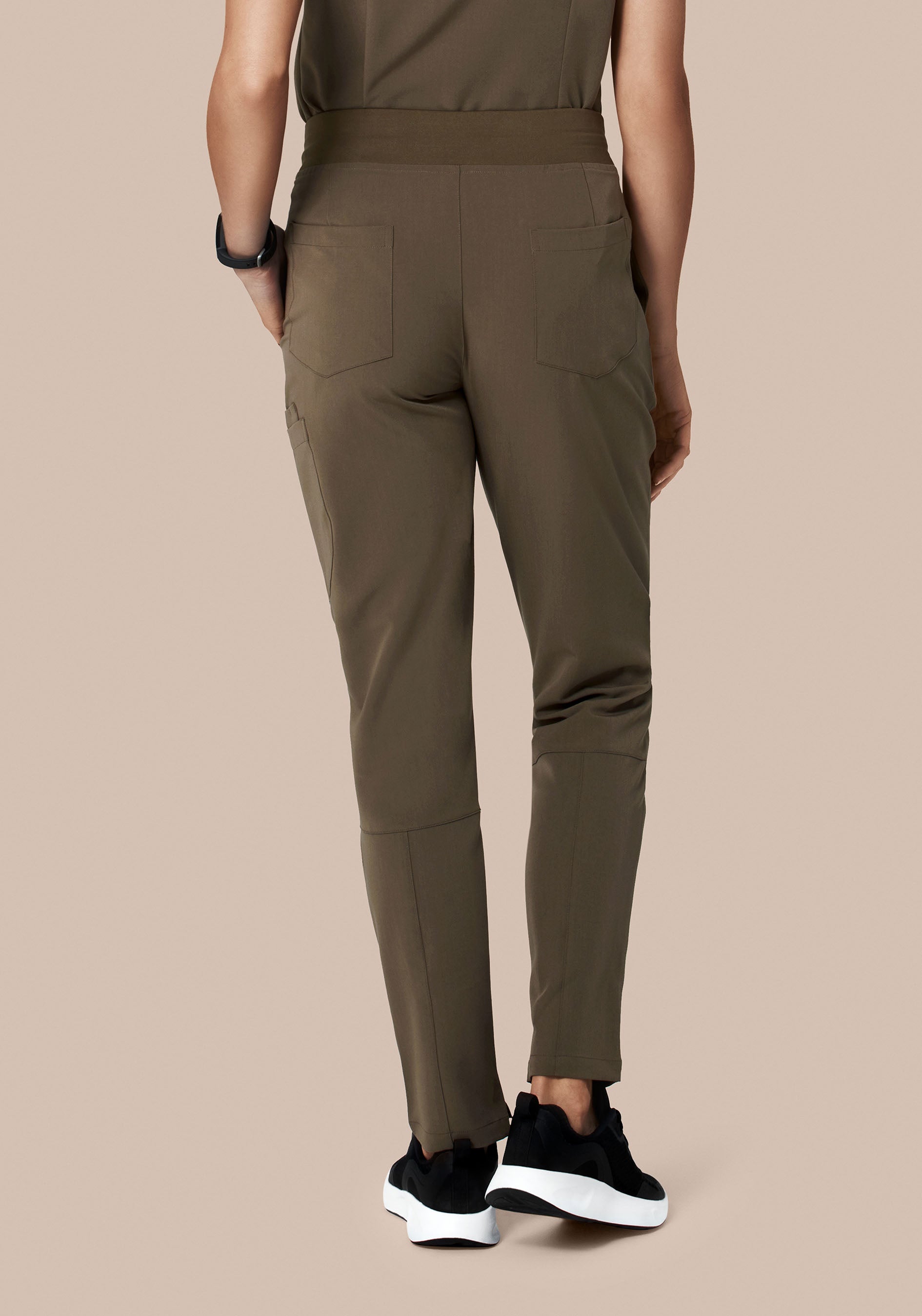 6 Pocket Slim Pants Truffle
