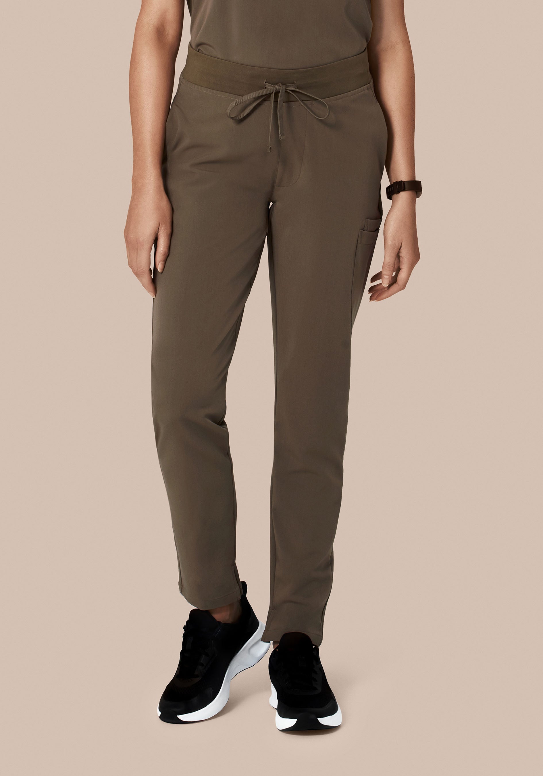 6 Pocket Slim Pants Truffle