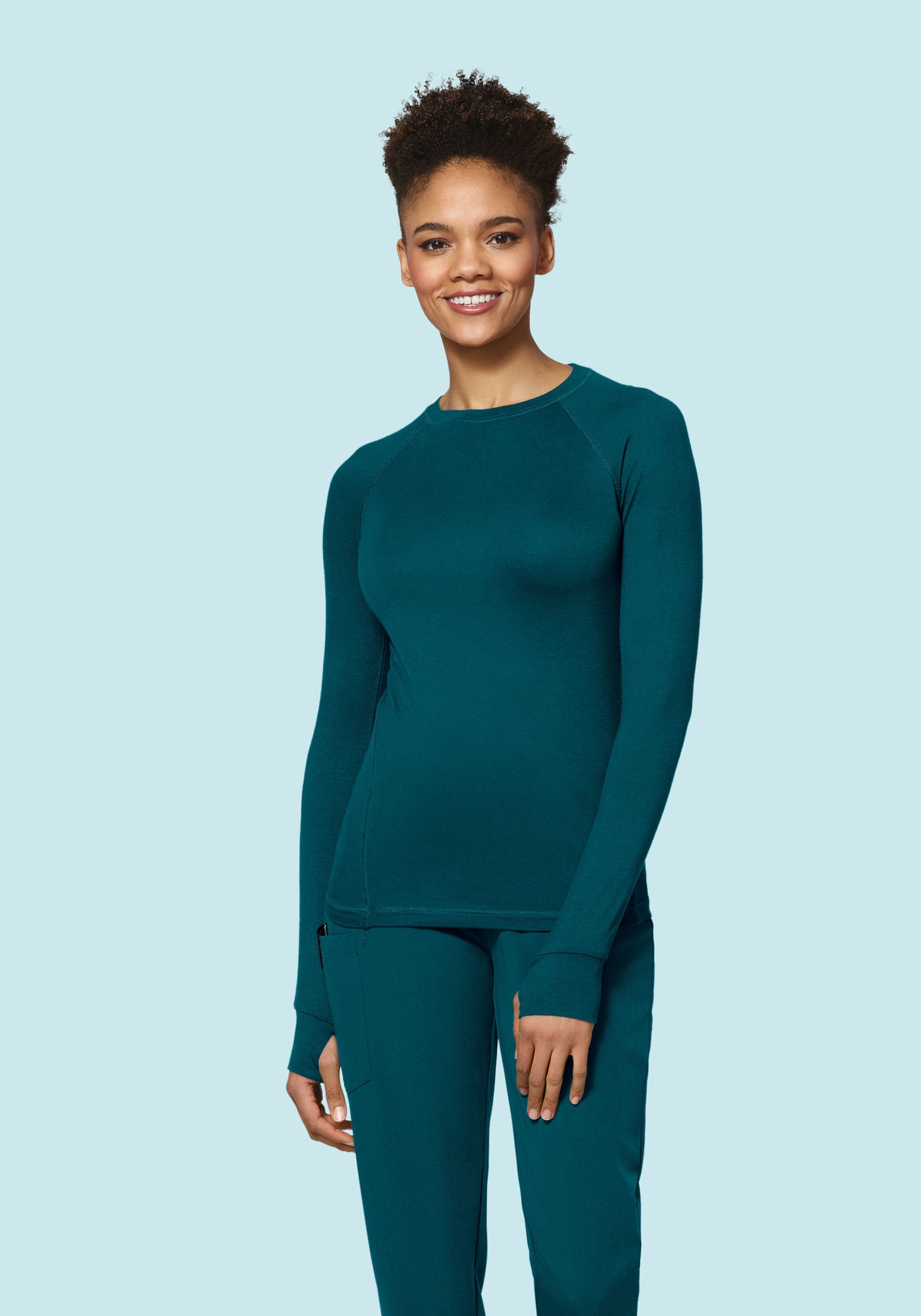 Women's Underscrubs Caribbean Blue