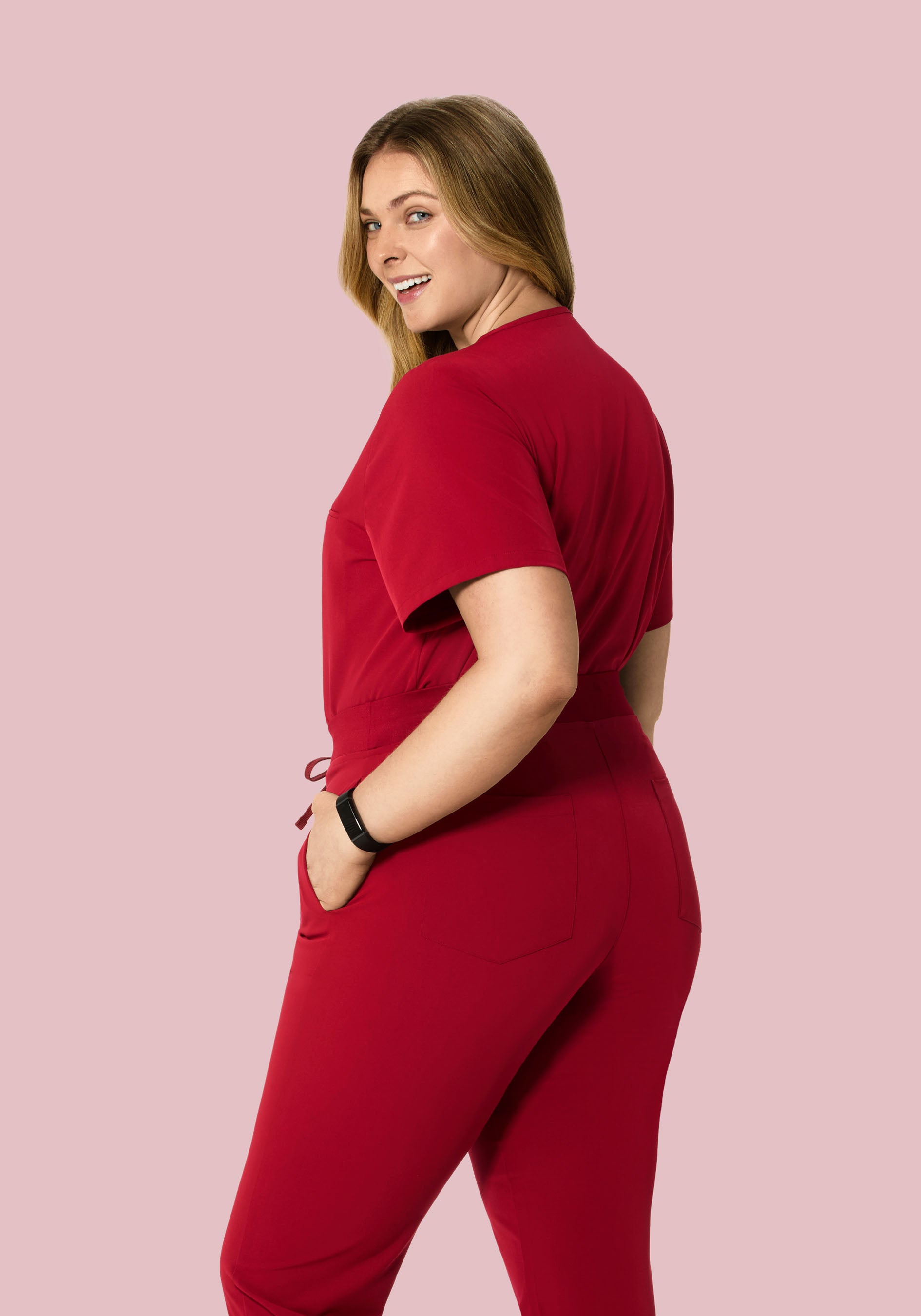 One Pocket Top Cardinal