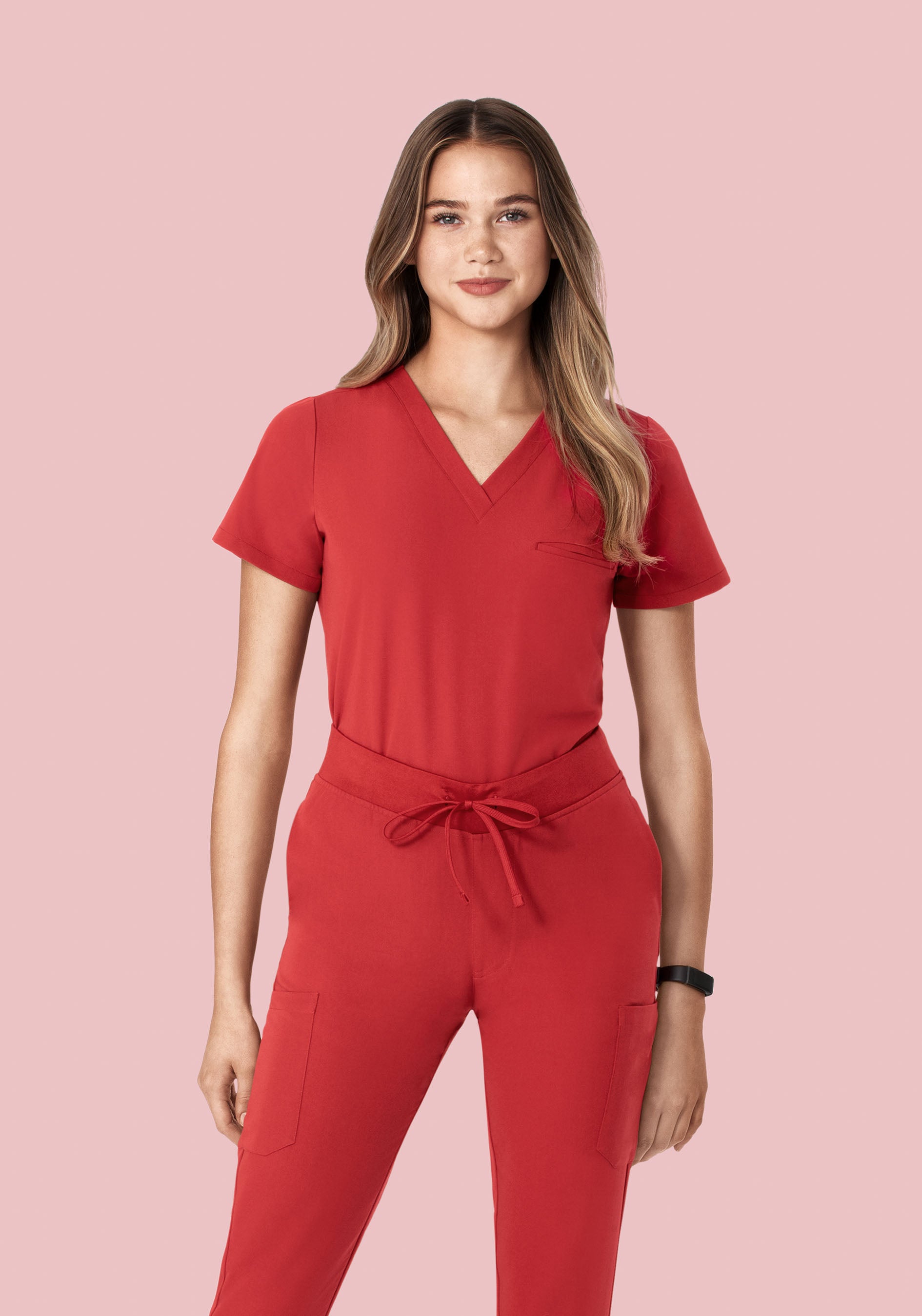 One Pocket Top Cranberry