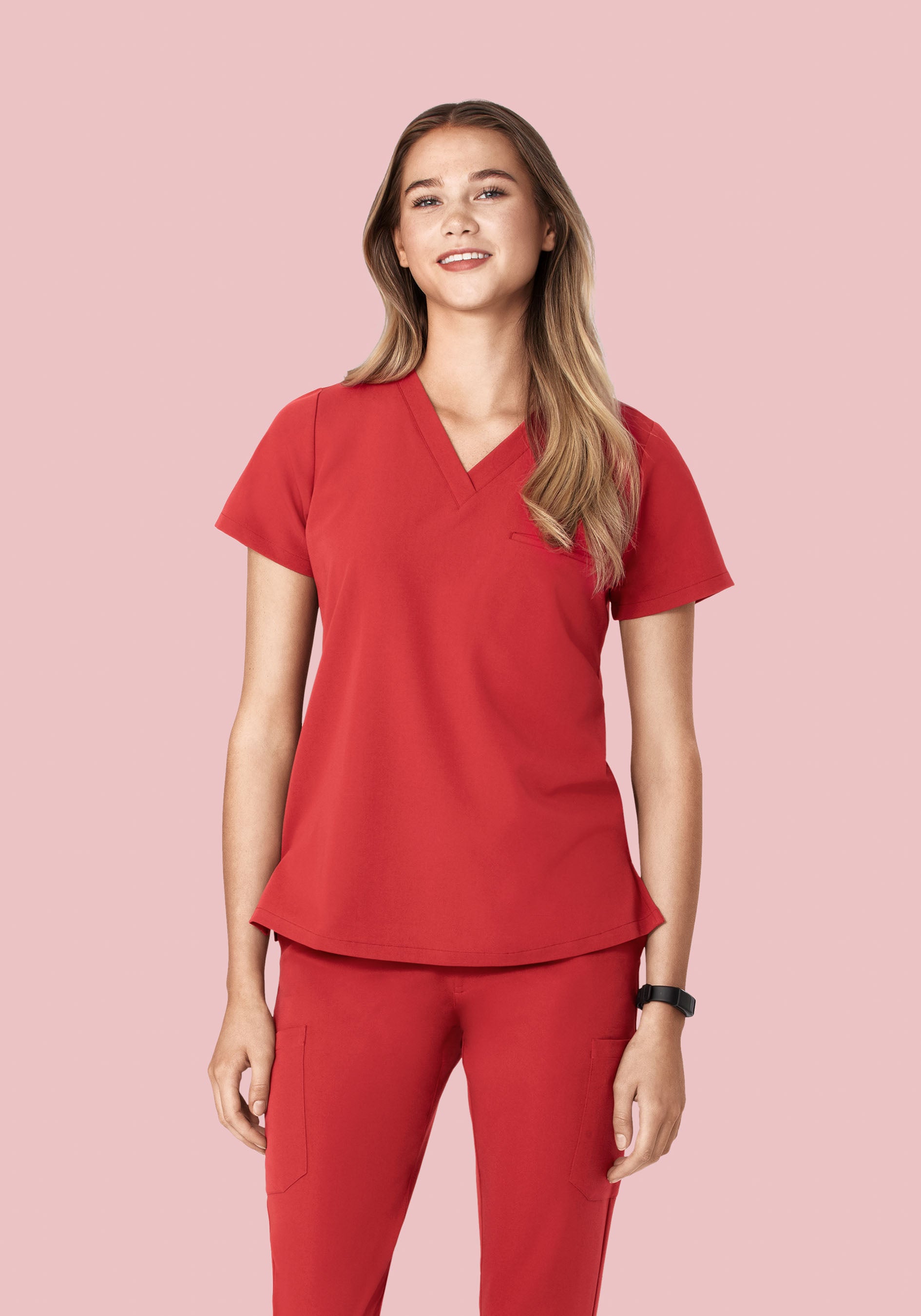 One Pocket Top Cranberry