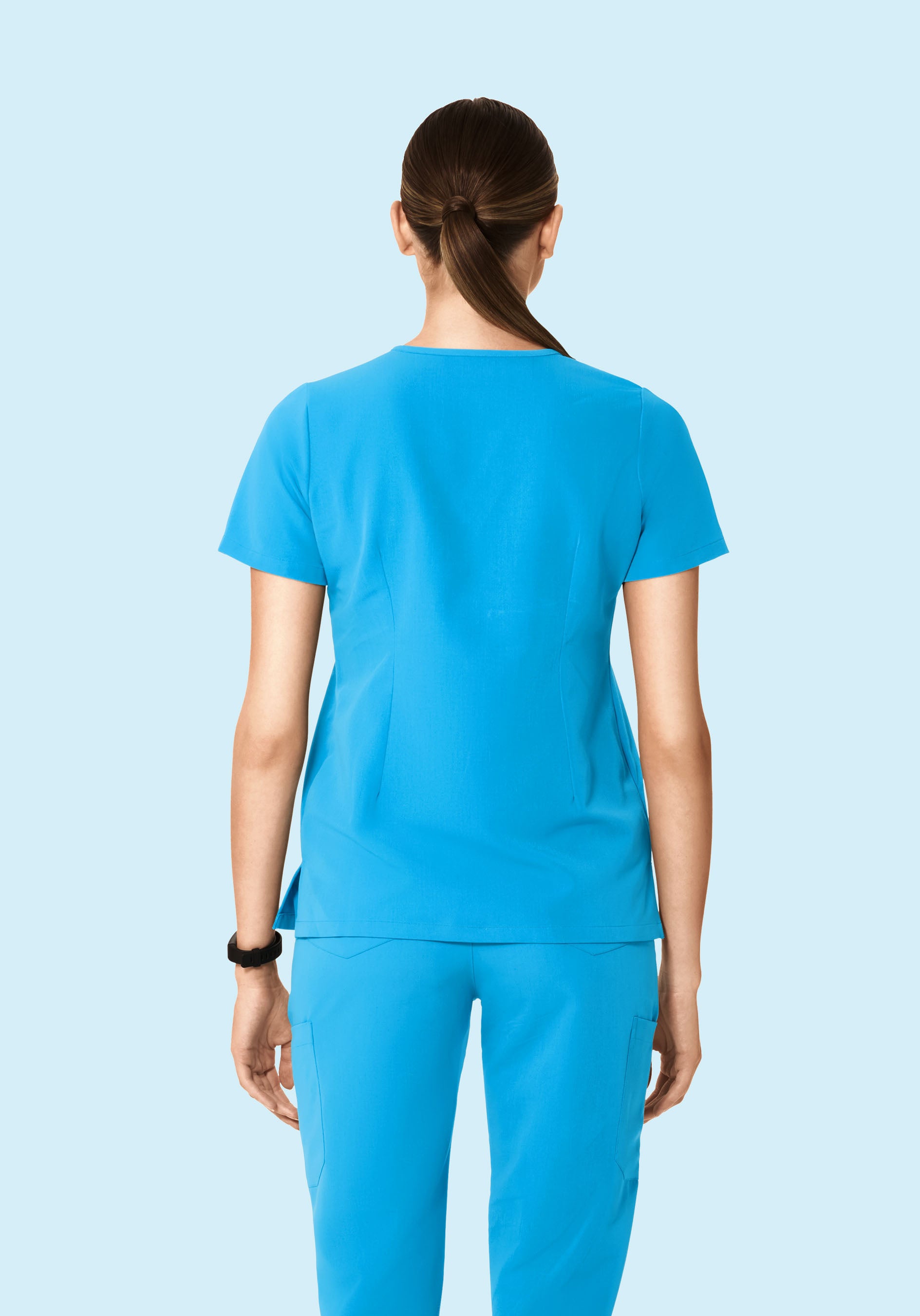 One Pocket Top Horizon Blue