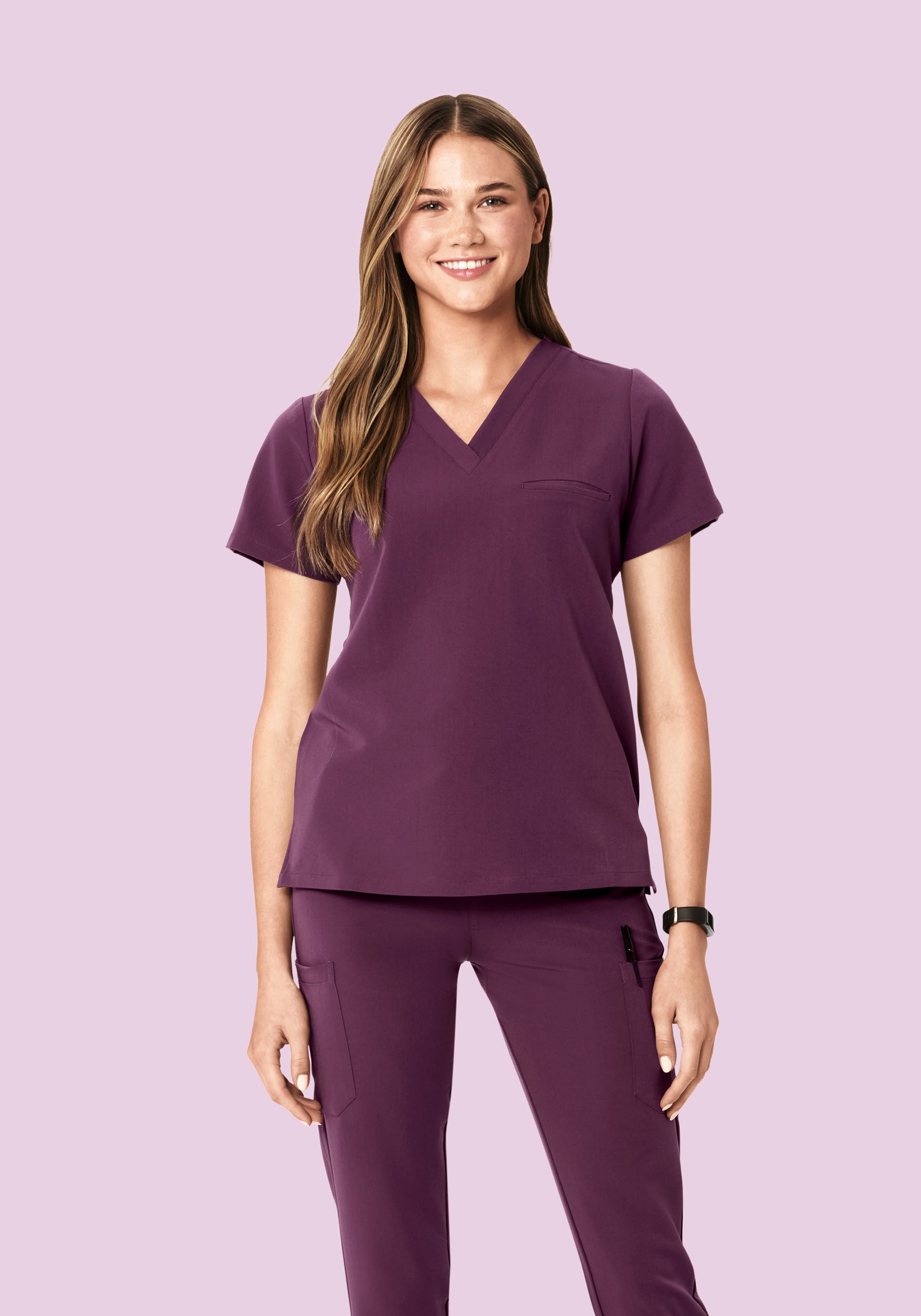 One Pocket Top Bordeaux