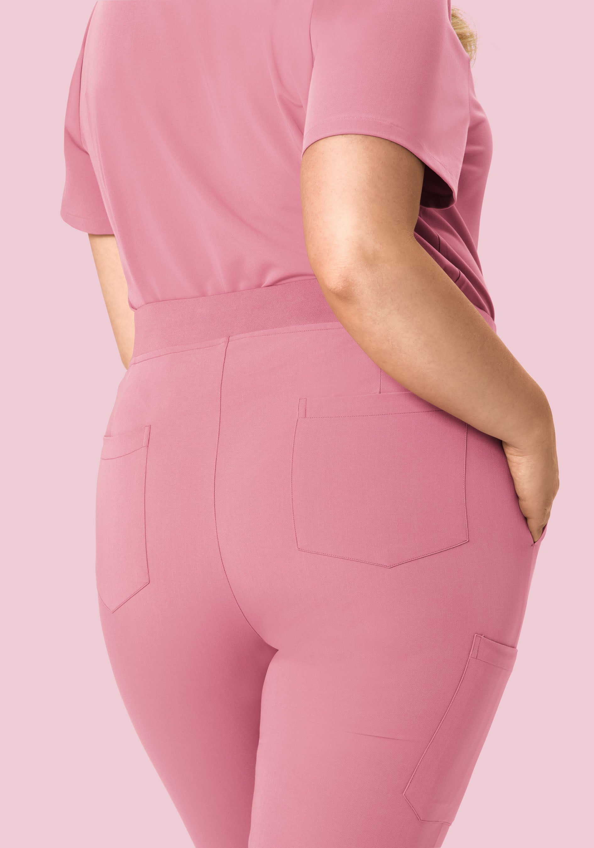 High Waisted Joggers Rosé