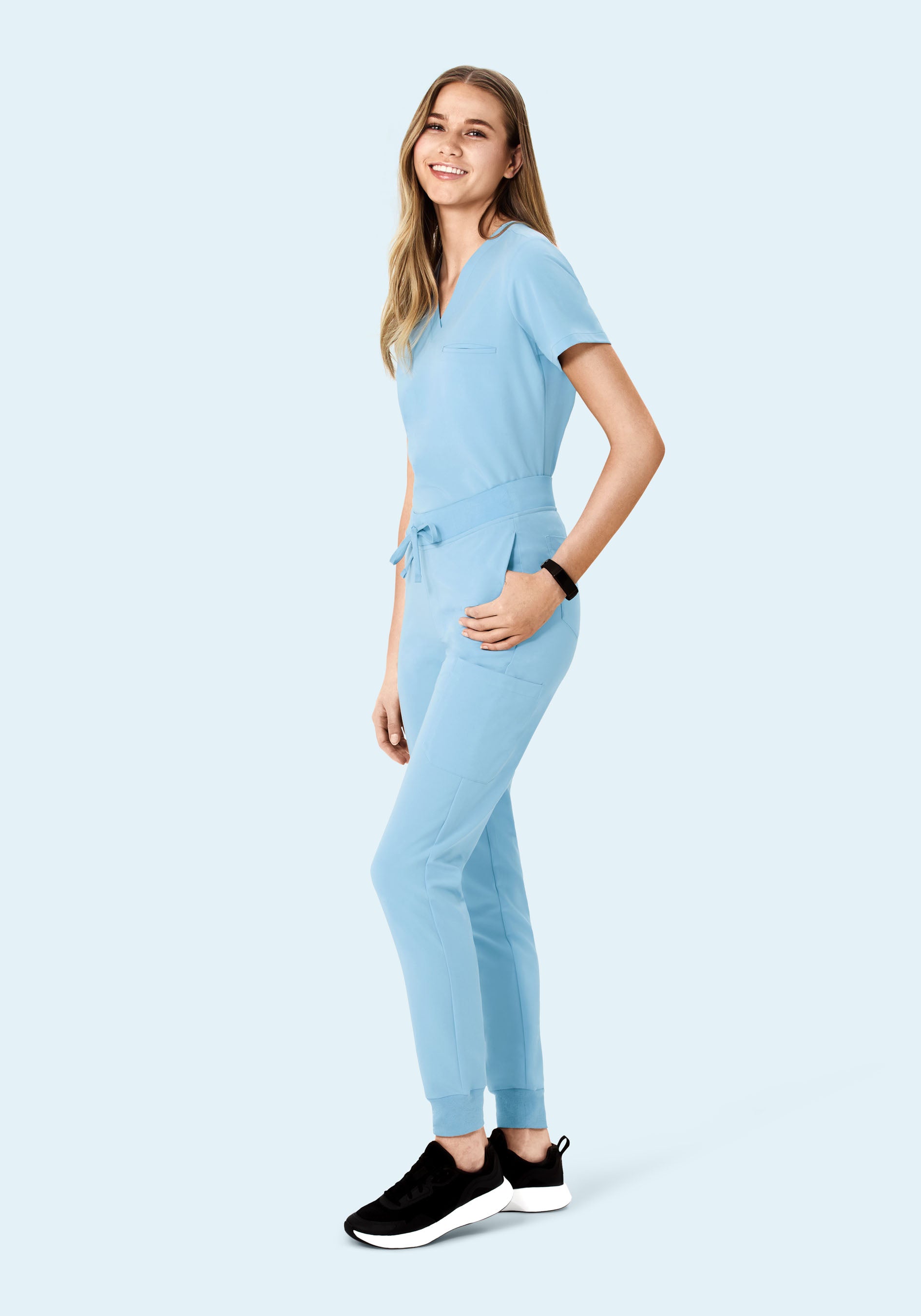 9 Pocket Joggers Nordic Blue