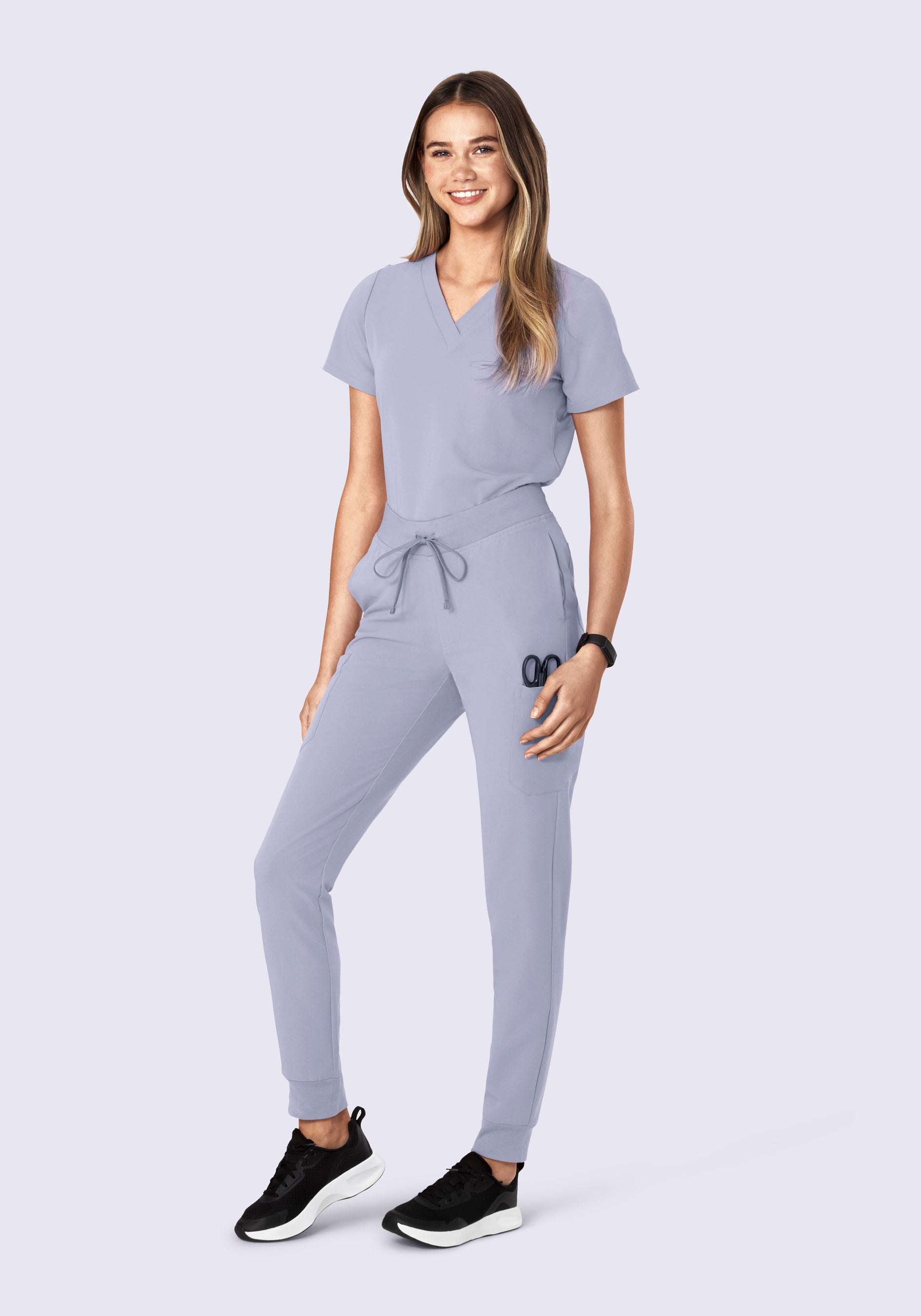 9 Pocket Joggers Wisteria