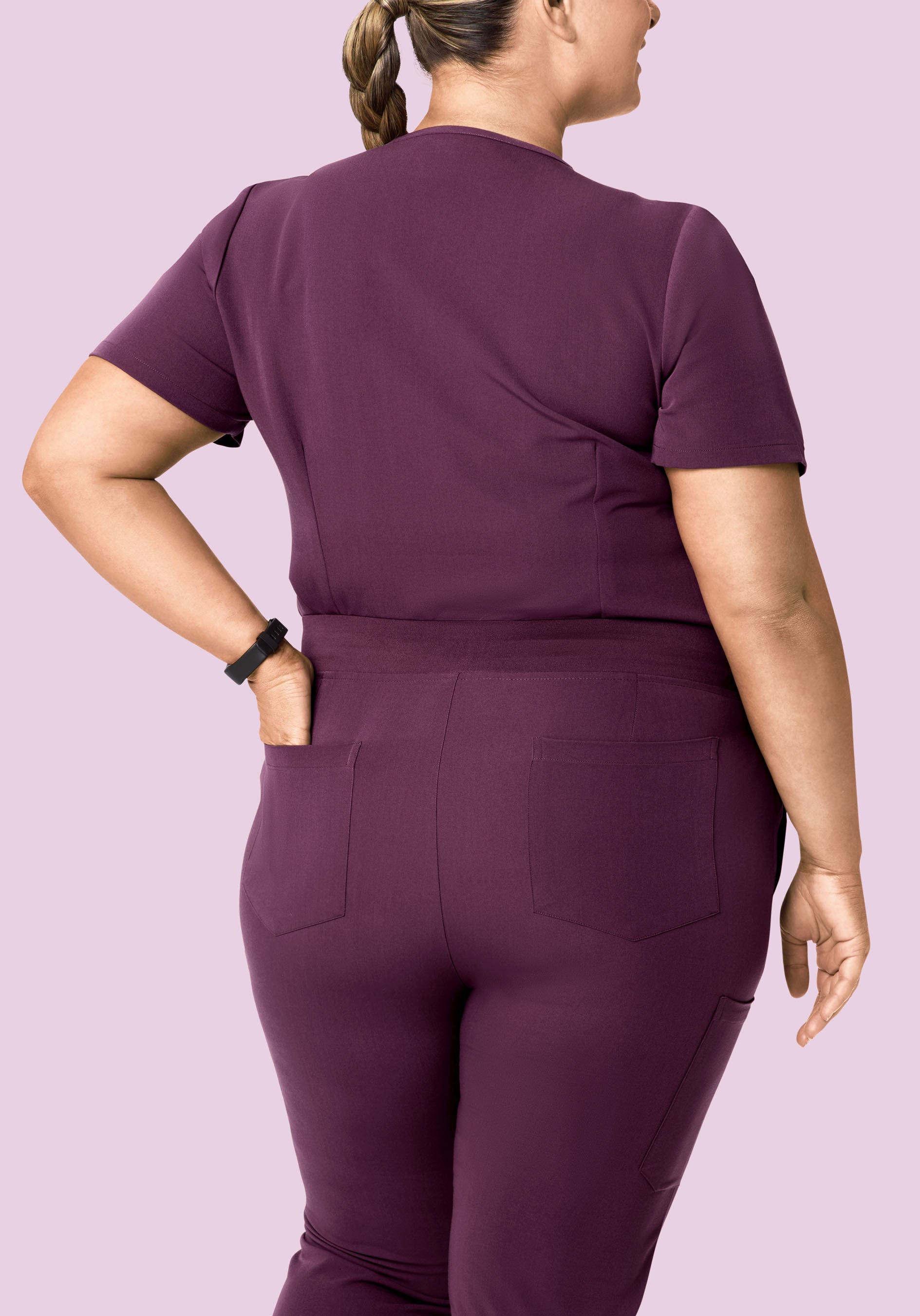 9 Pocket Joggers Bordeaux