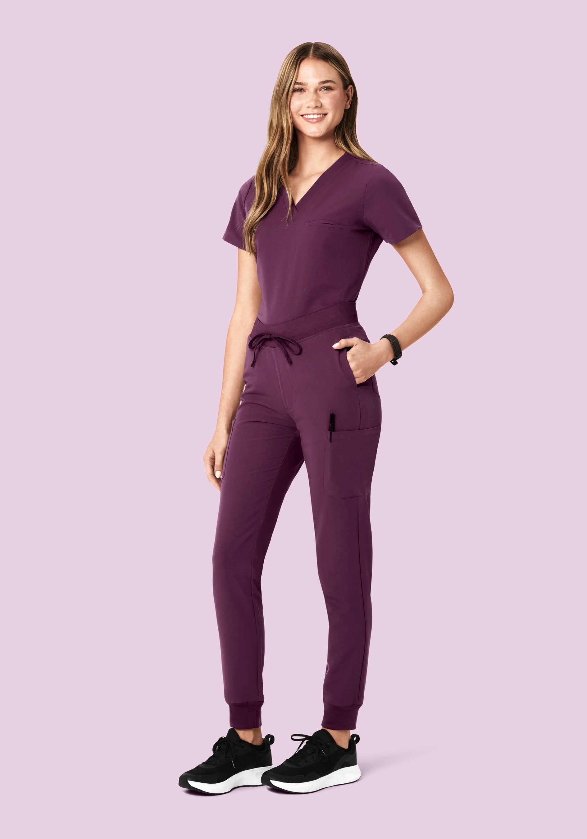 One Pocket Top Bordeaux