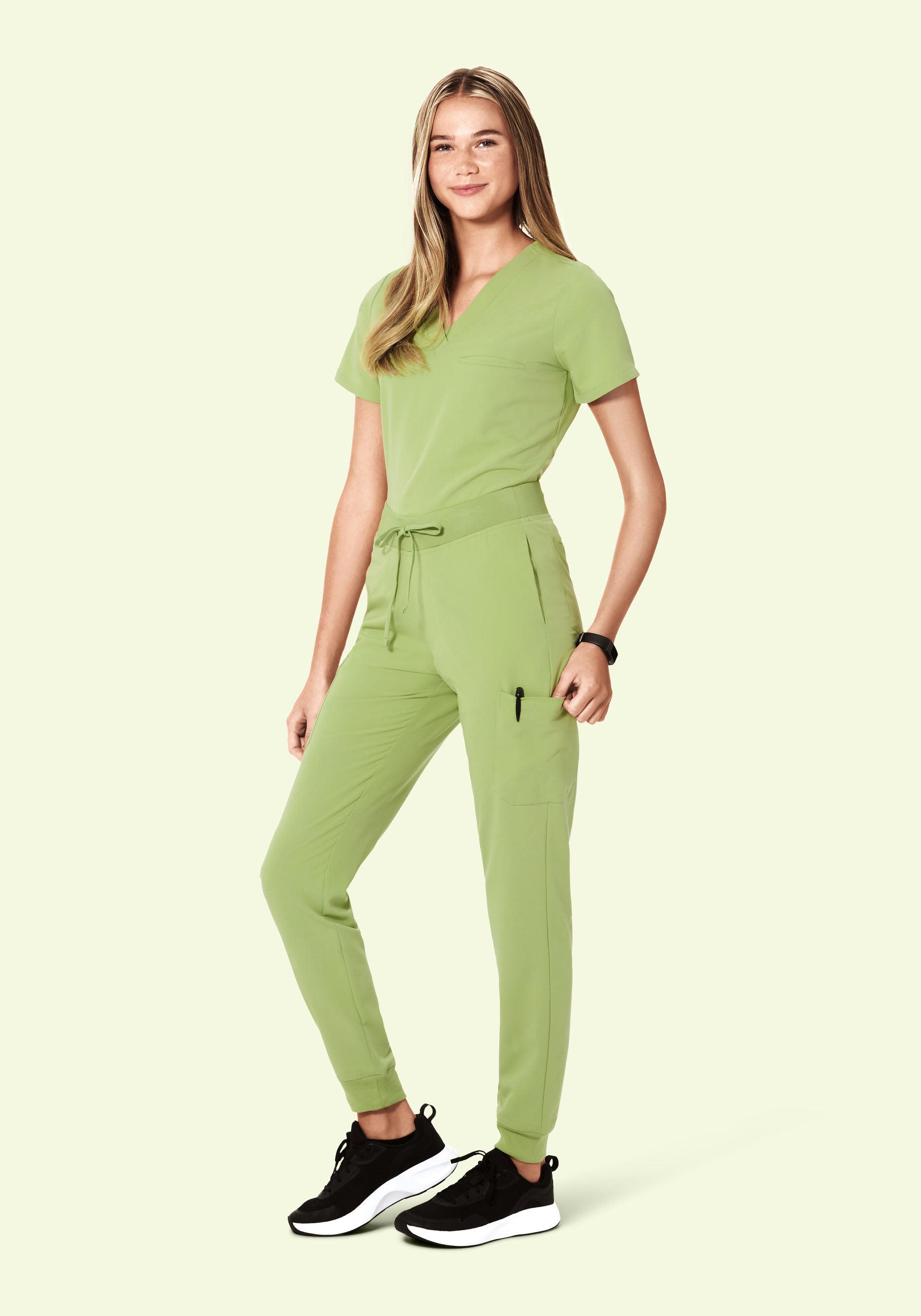 9 Pocket Joggers Fern