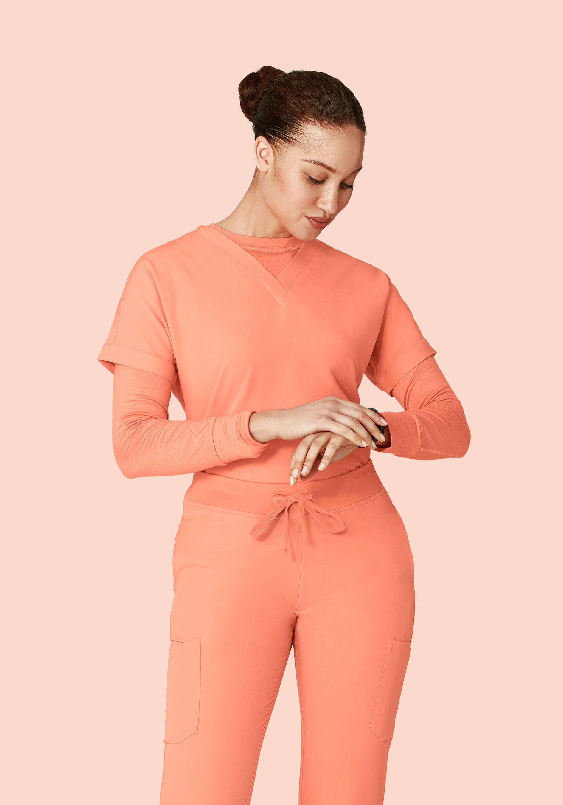 Women's Underscrubs Peach
