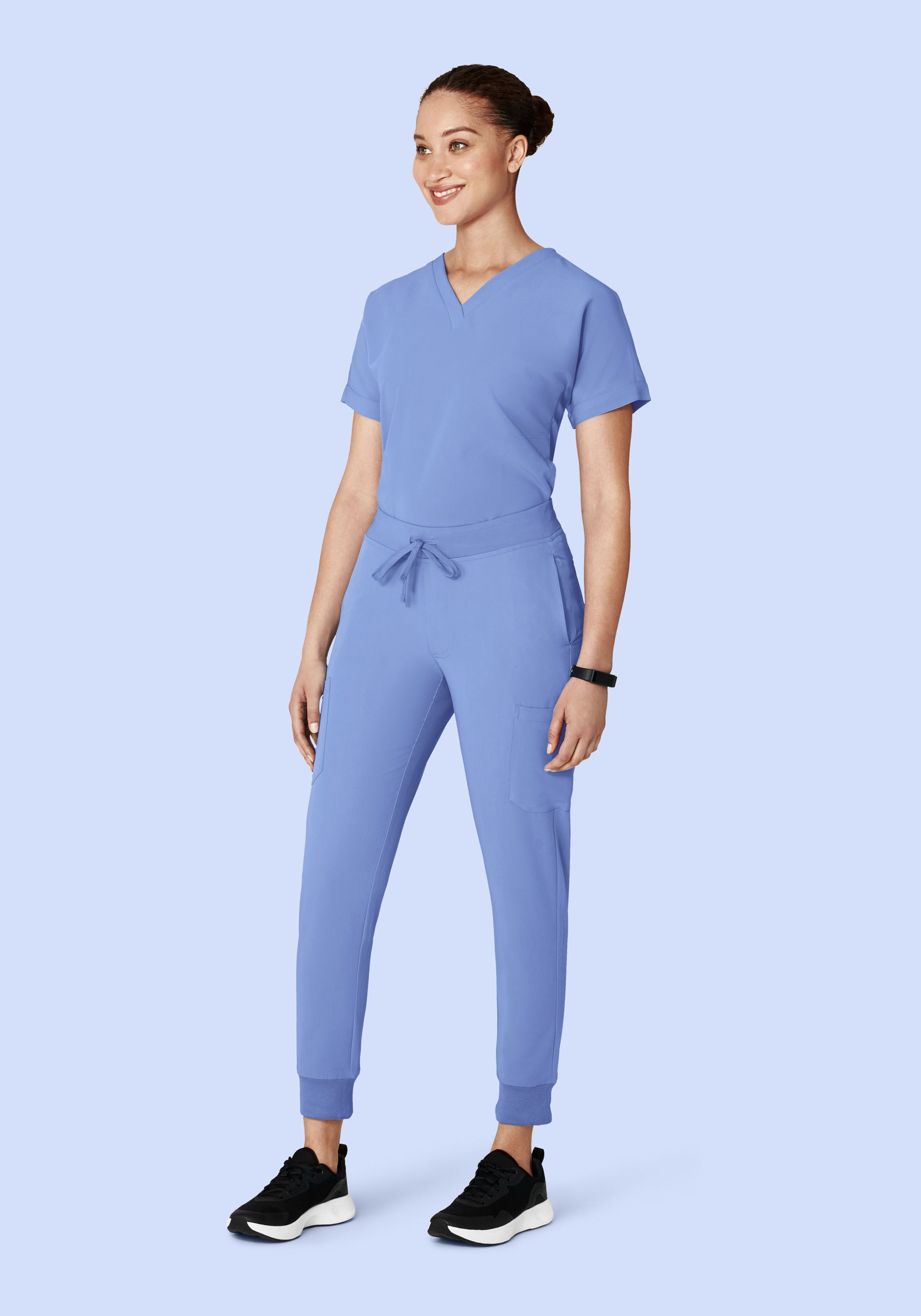 9 Pocket Joggers Coastline Blue