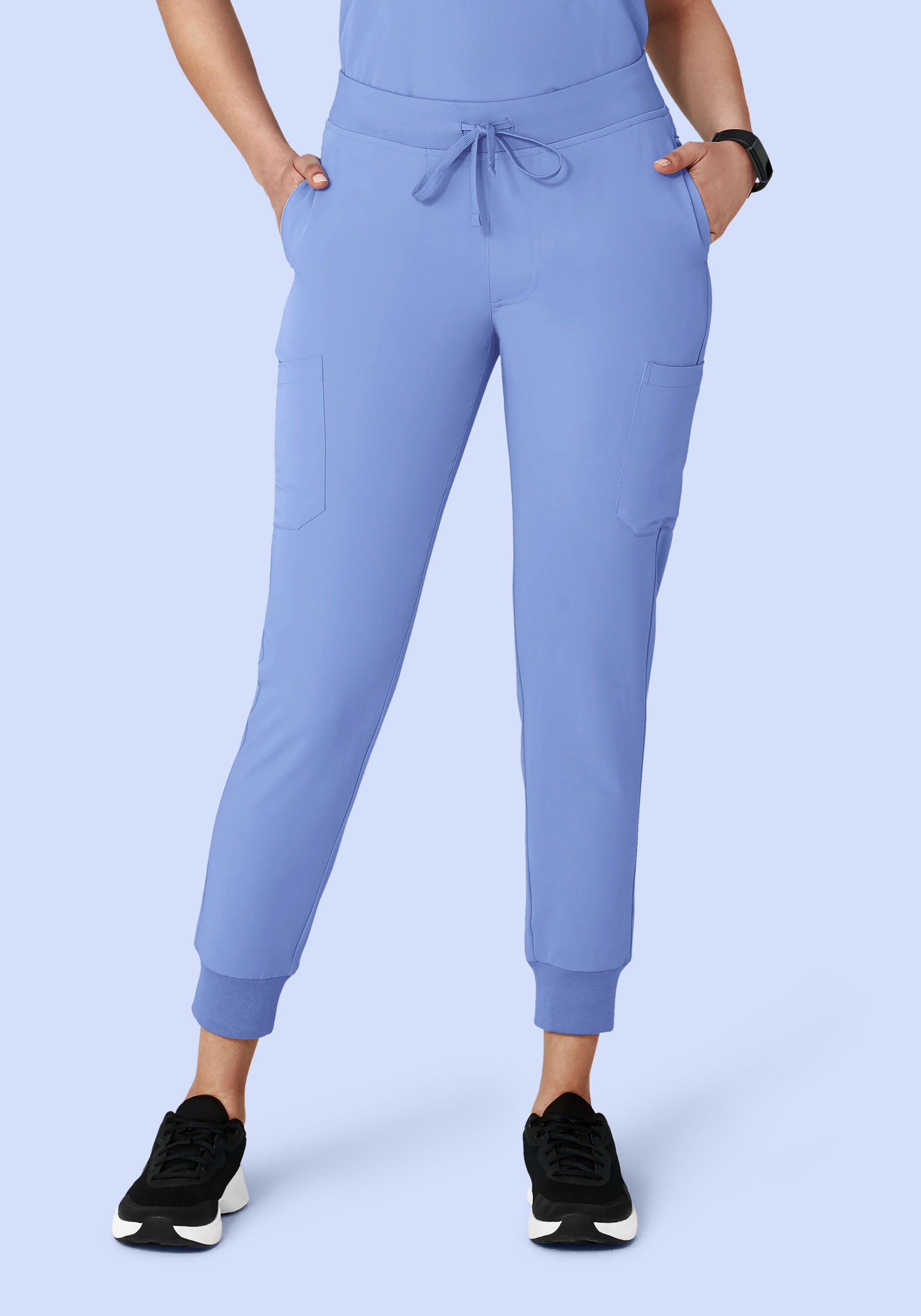 9 Pocket Joggers Coastline Blue