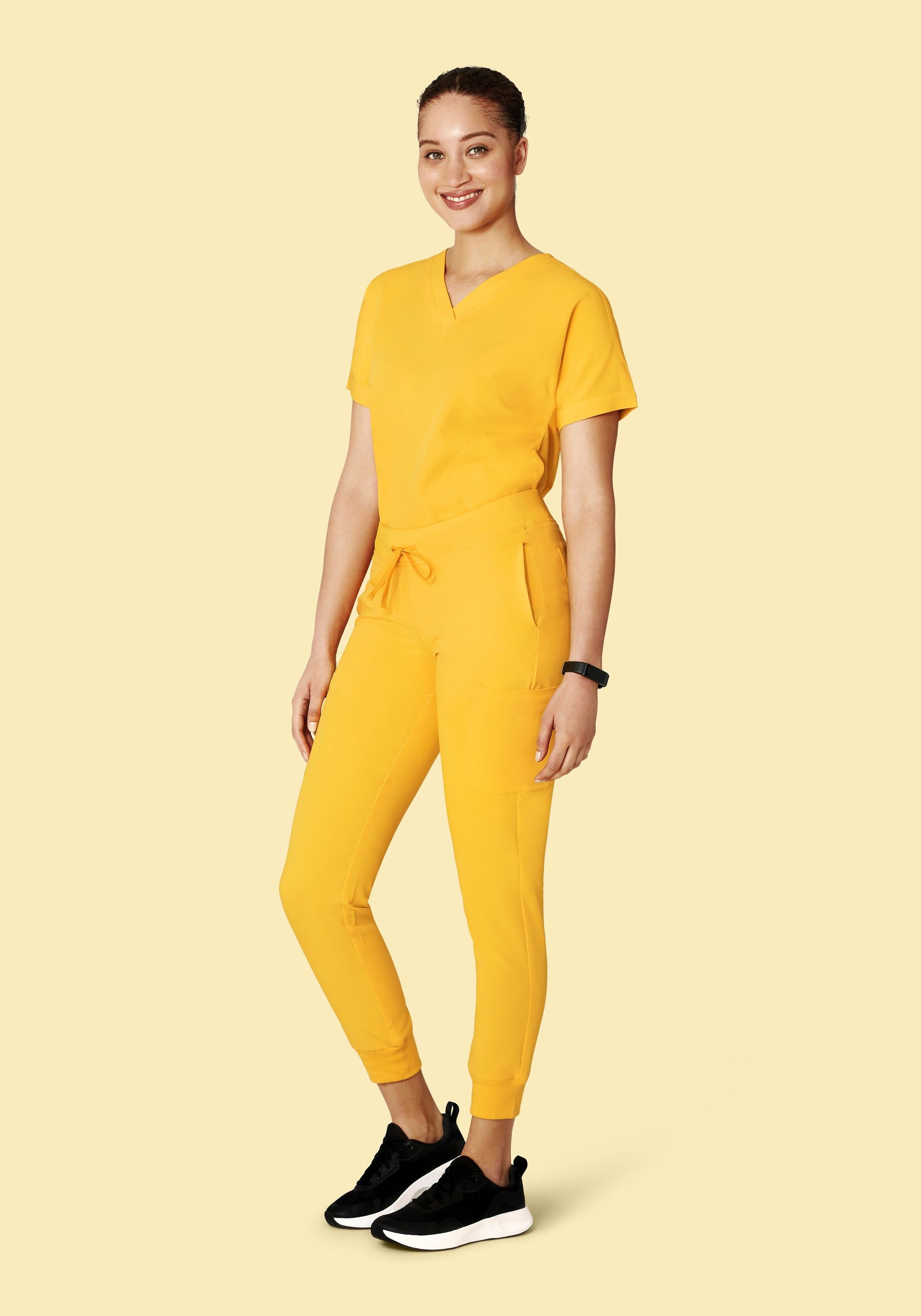 9 Pocket Joggers Daffodil