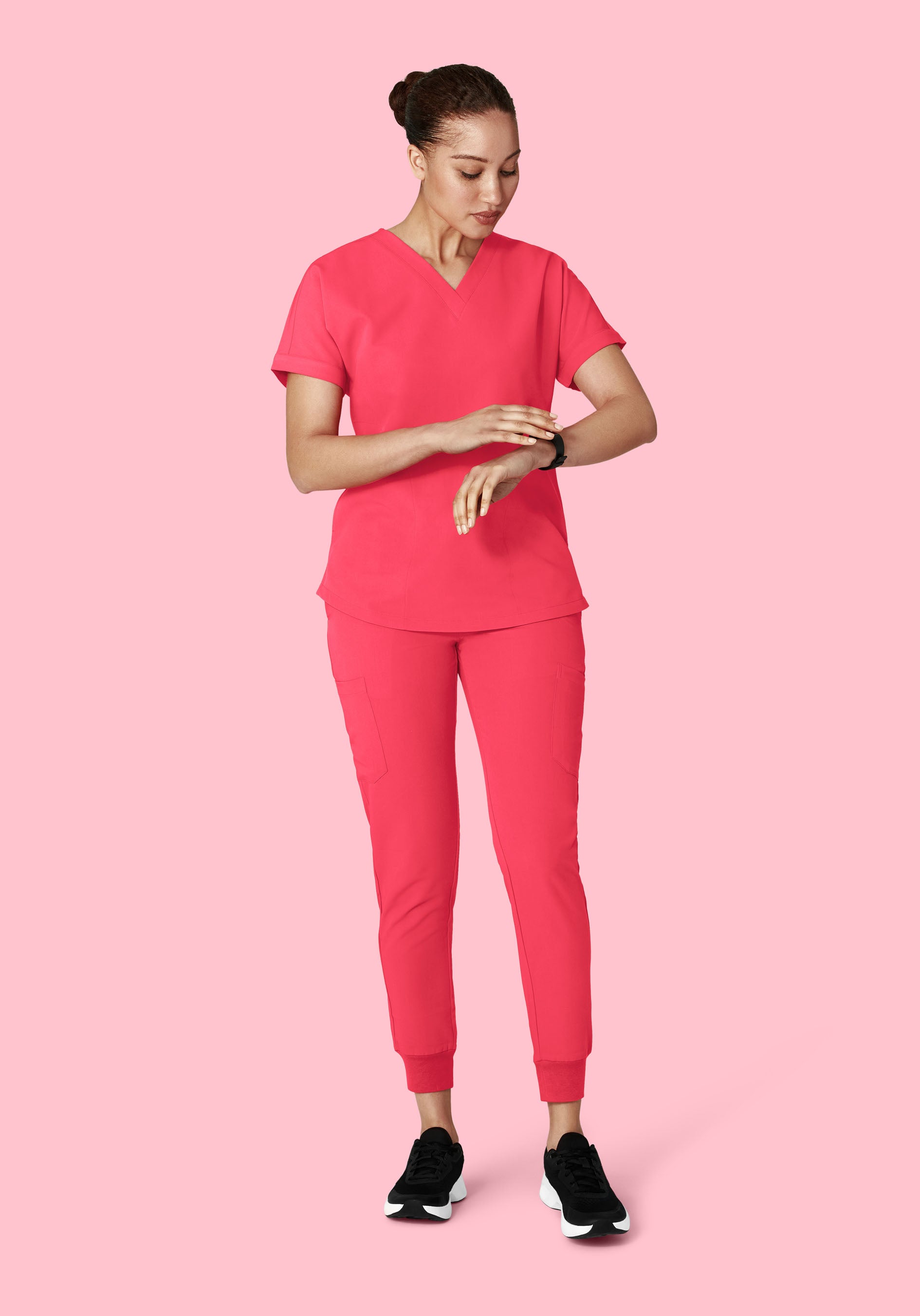 9 Pocket Joggers Paradise Pink