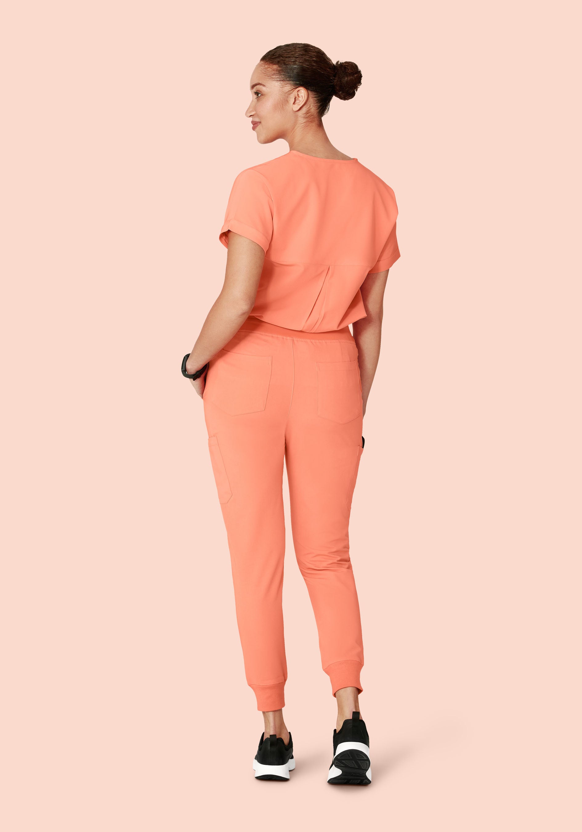 9 Pocket Joggers Peach