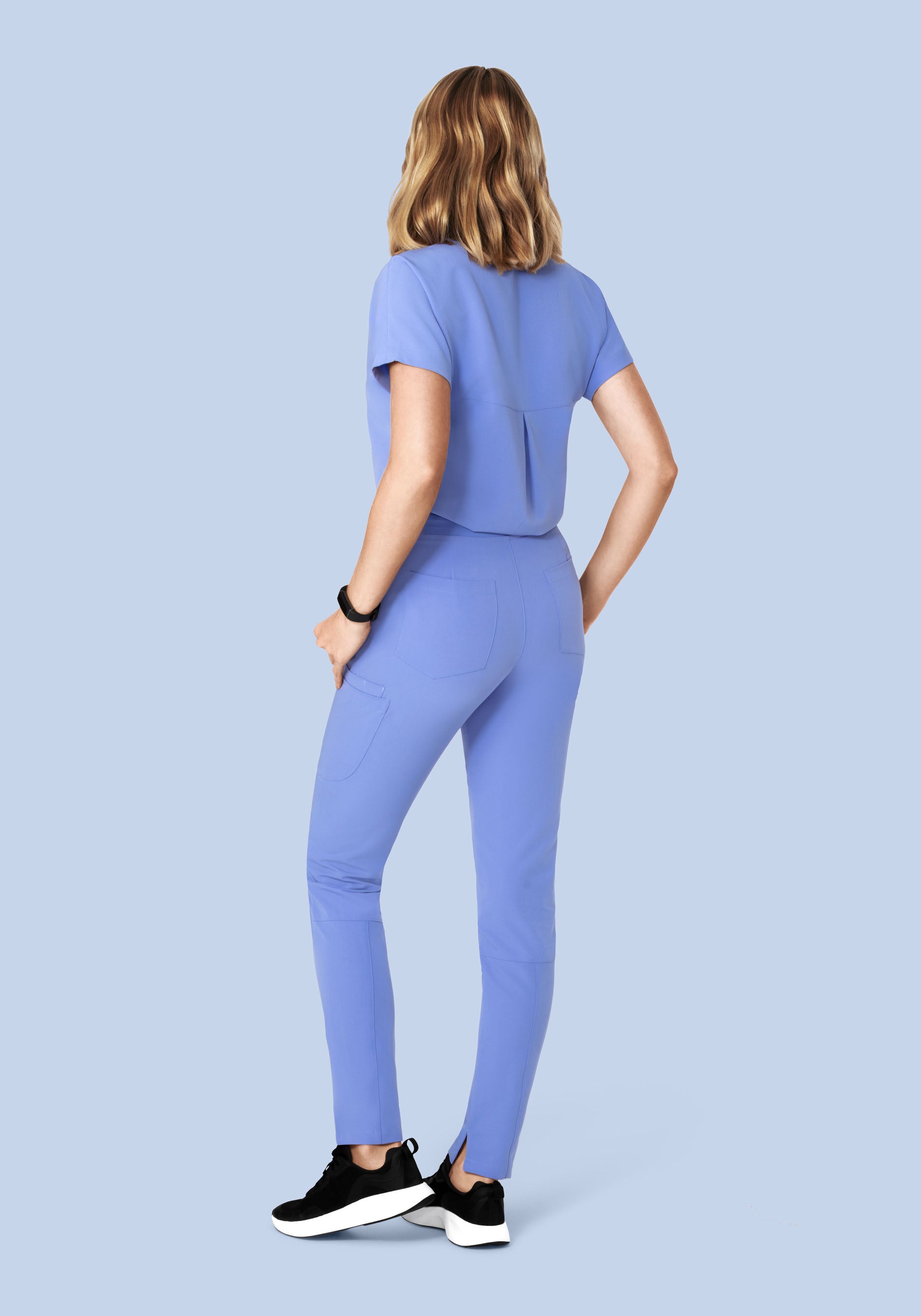 6 Pocket Slim Pants French Blue