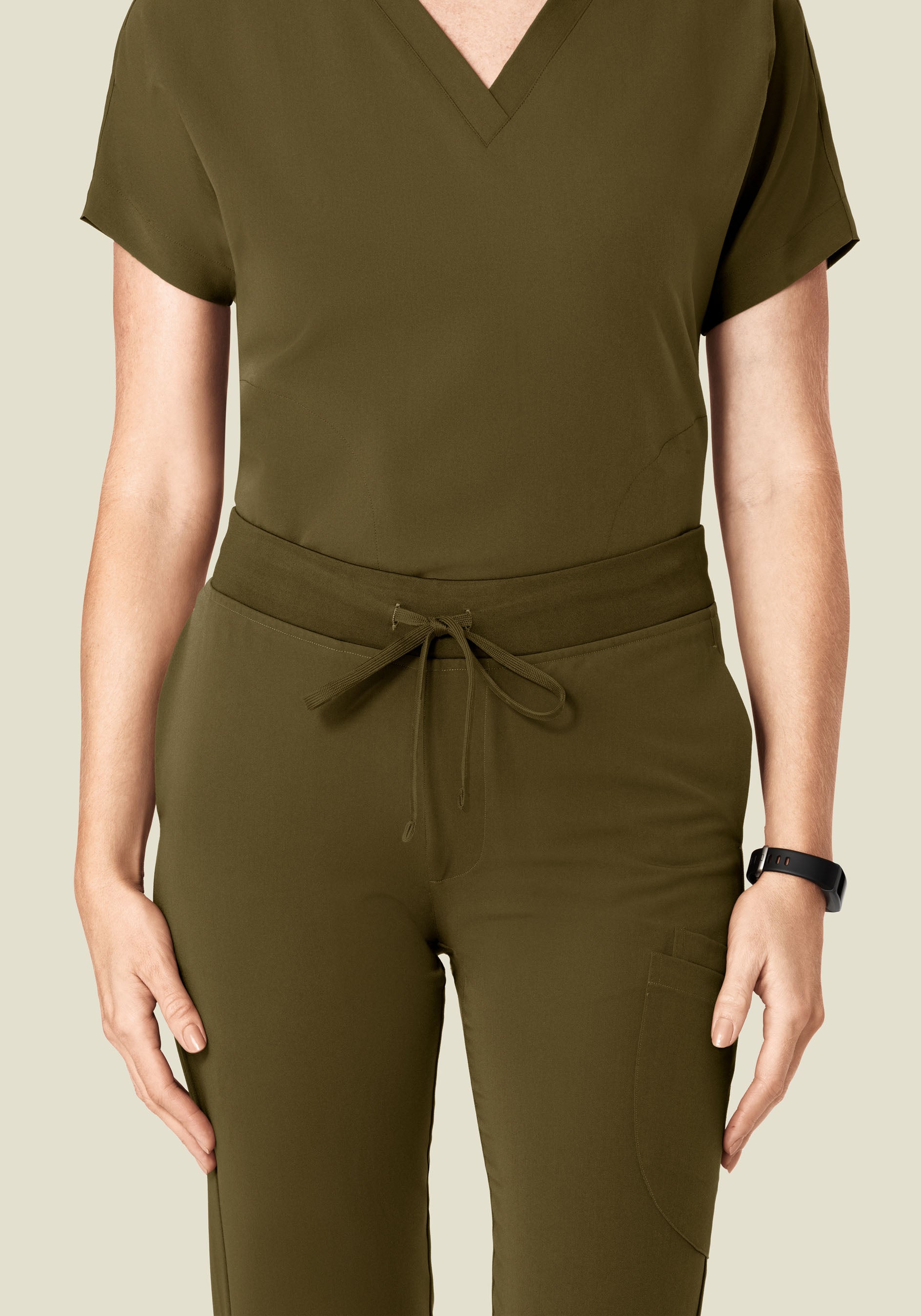 6 Pocket Slim Pants Manzanilla