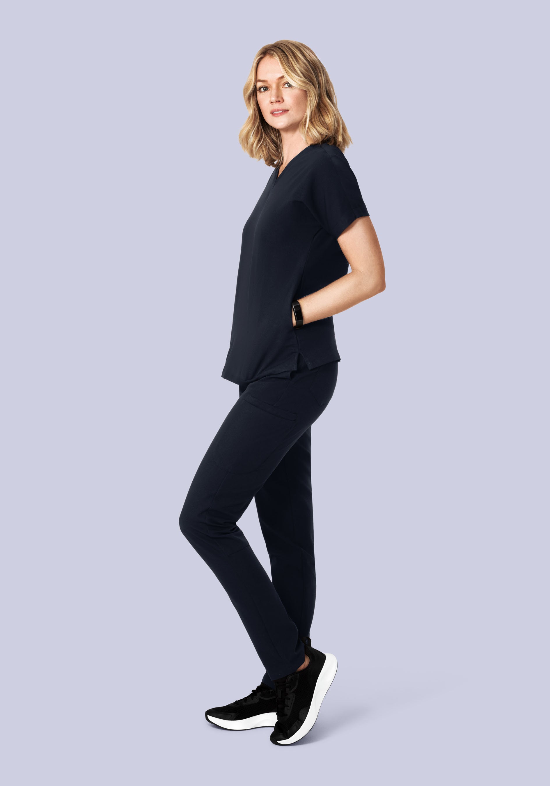 6 Pocket Slim Pants Midnight Navy