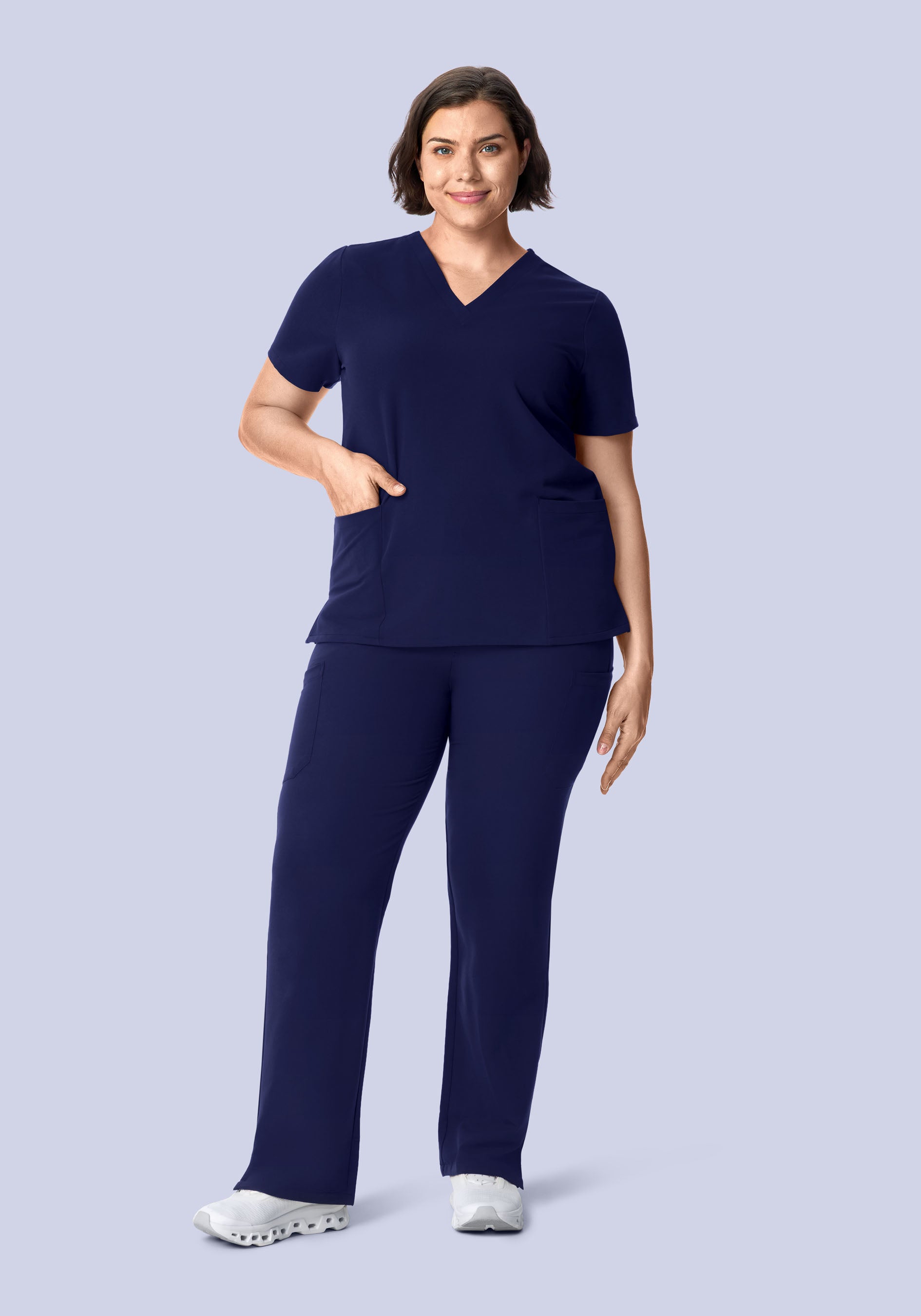 6 Pocket Top Navy