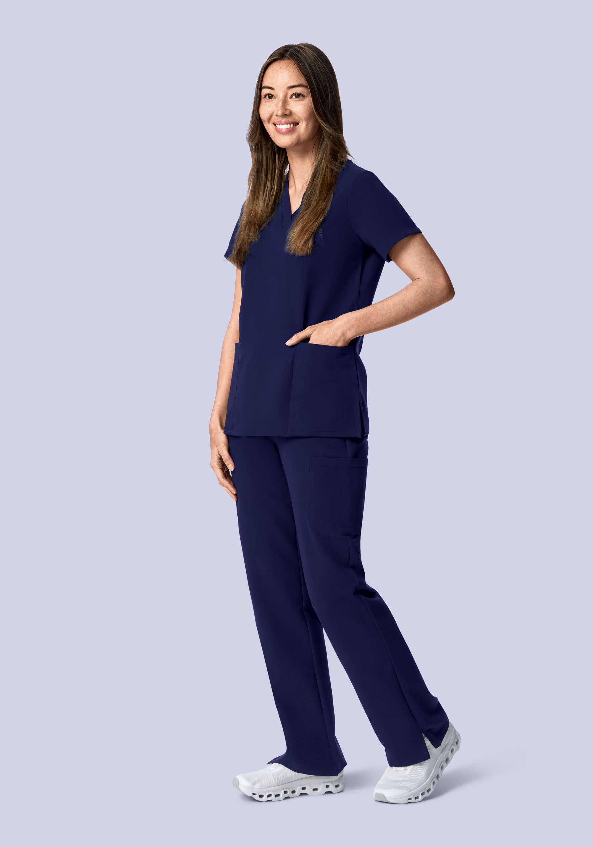 6 Pocket Top Navy