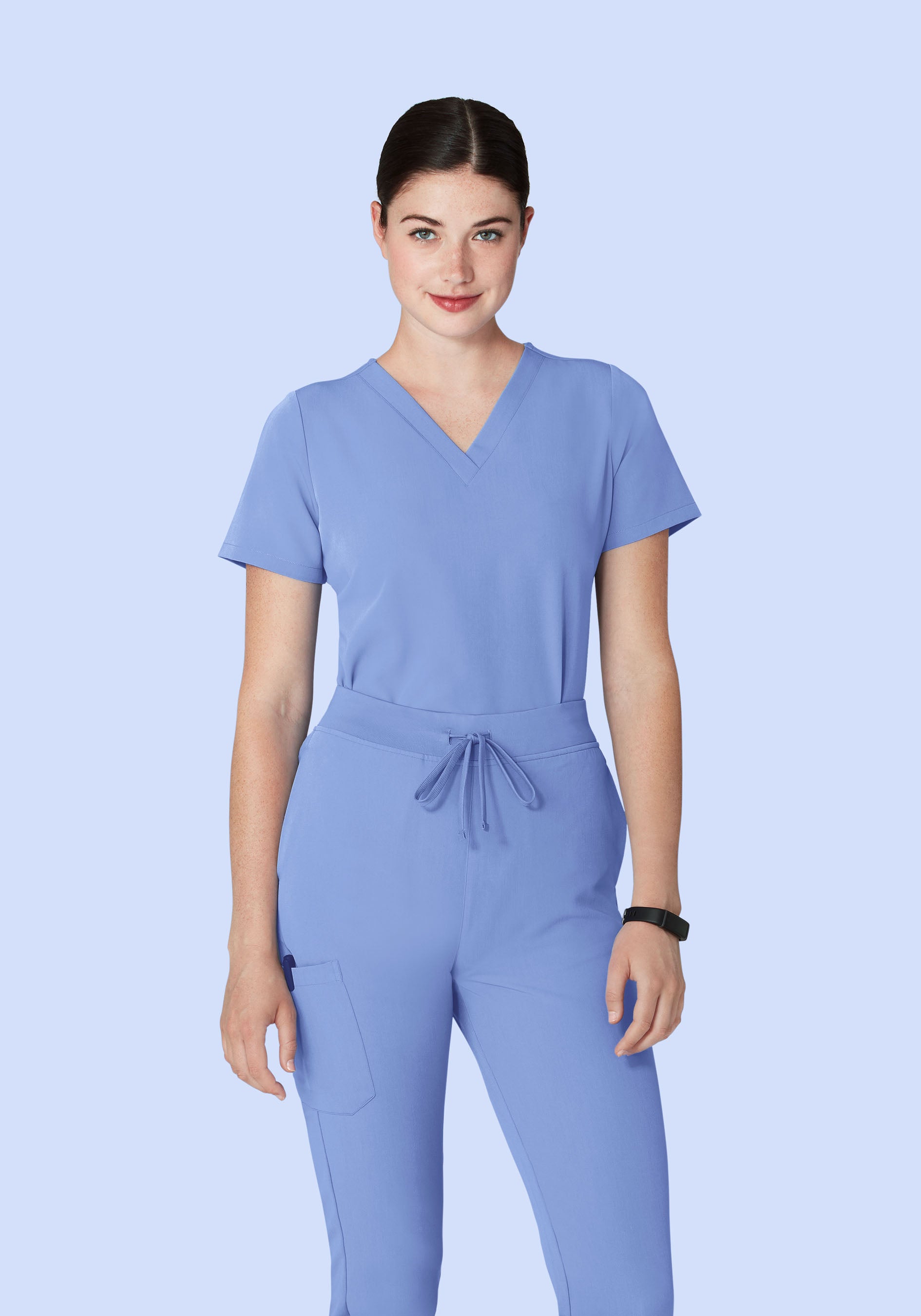 6 Pocket Top Coastline Blue