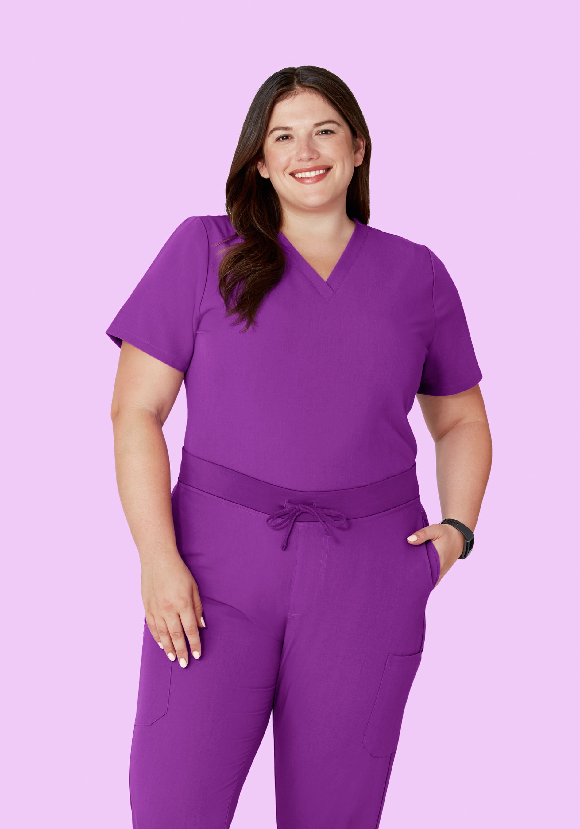 6 Pocket Top Cyber Grape