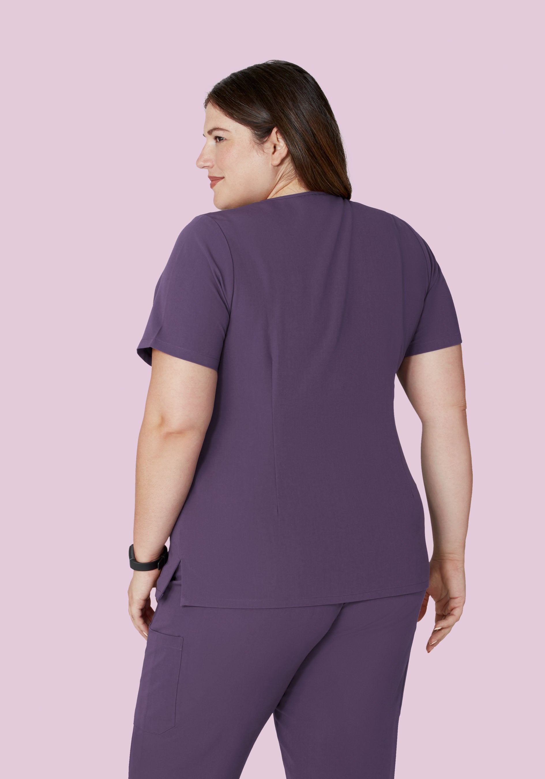 6 Pocket Top Deep Dewberry