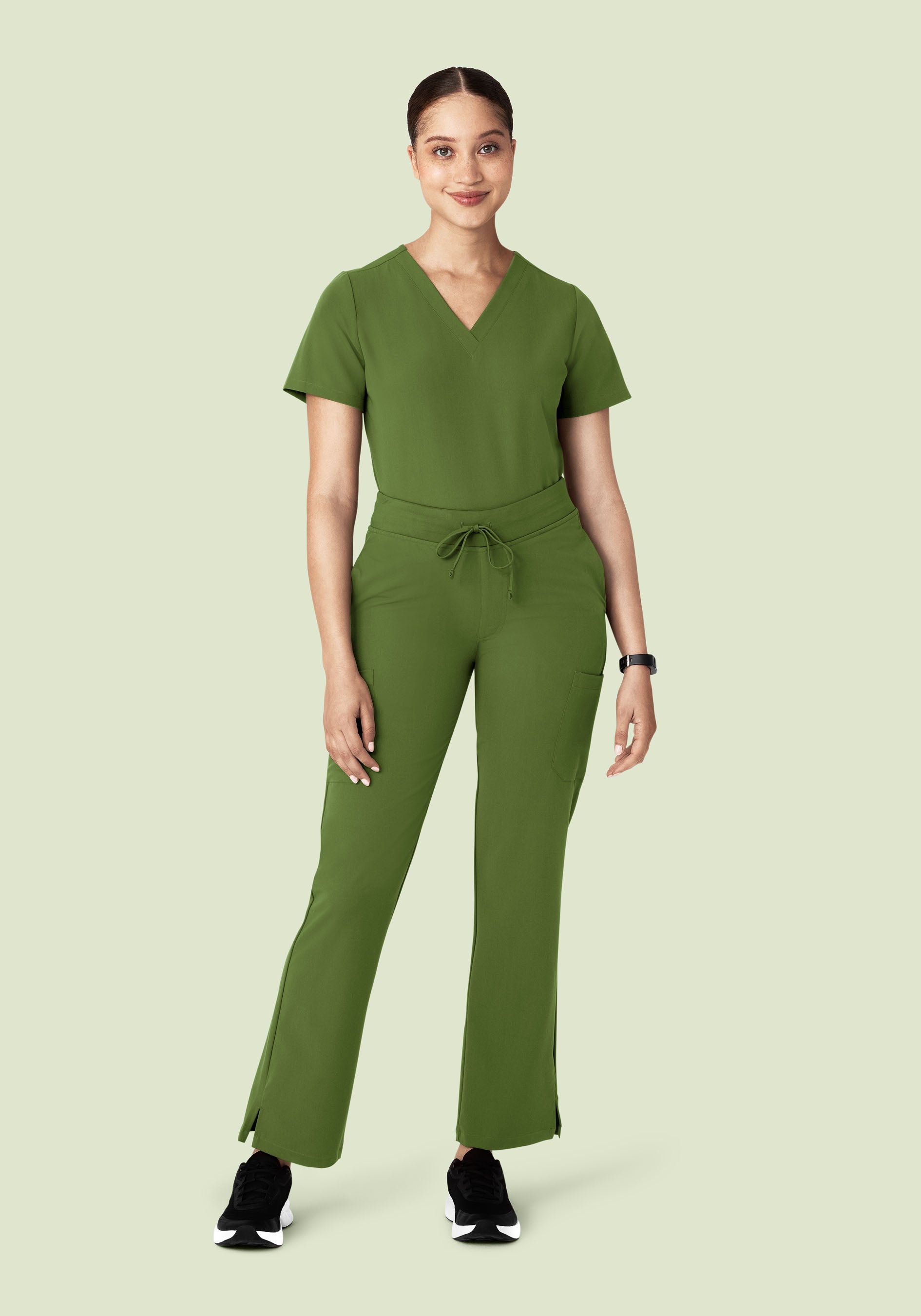 9 Pocket Cargo Pants Moss