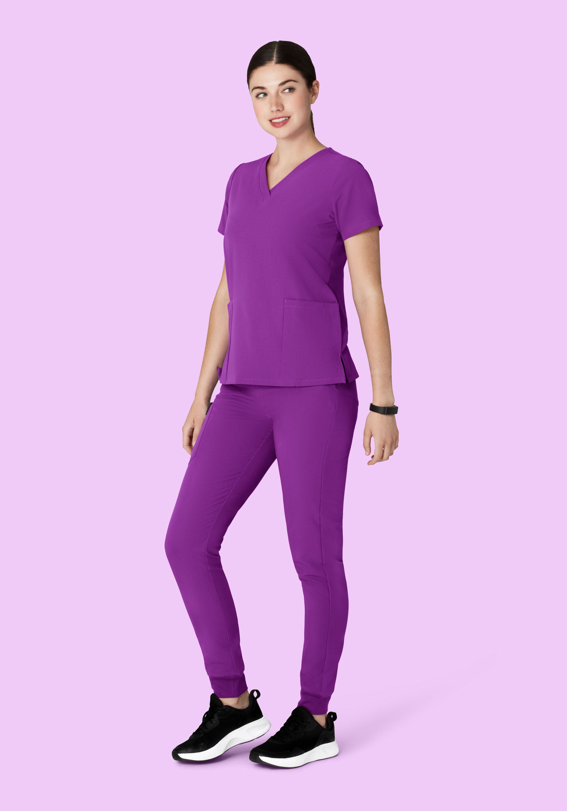 6 Pocket Top Cyber Grape